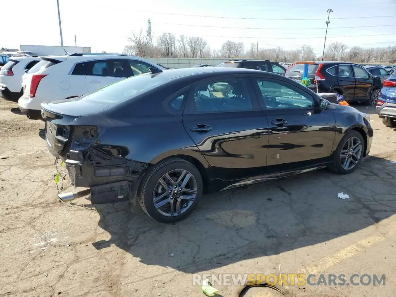 3 Photograph of a damaged car 3KPF34AD4ME276642 KIA FORTE 2021