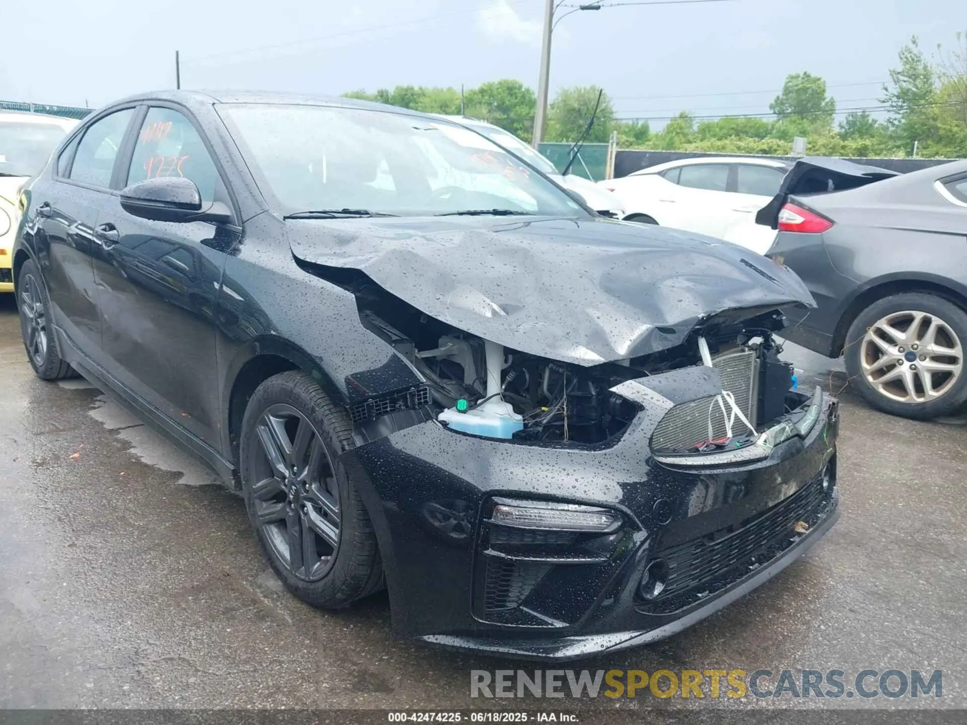 1 Photograph of a damaged car 3KPF34AD4ME290119 KIA FORTE 2021