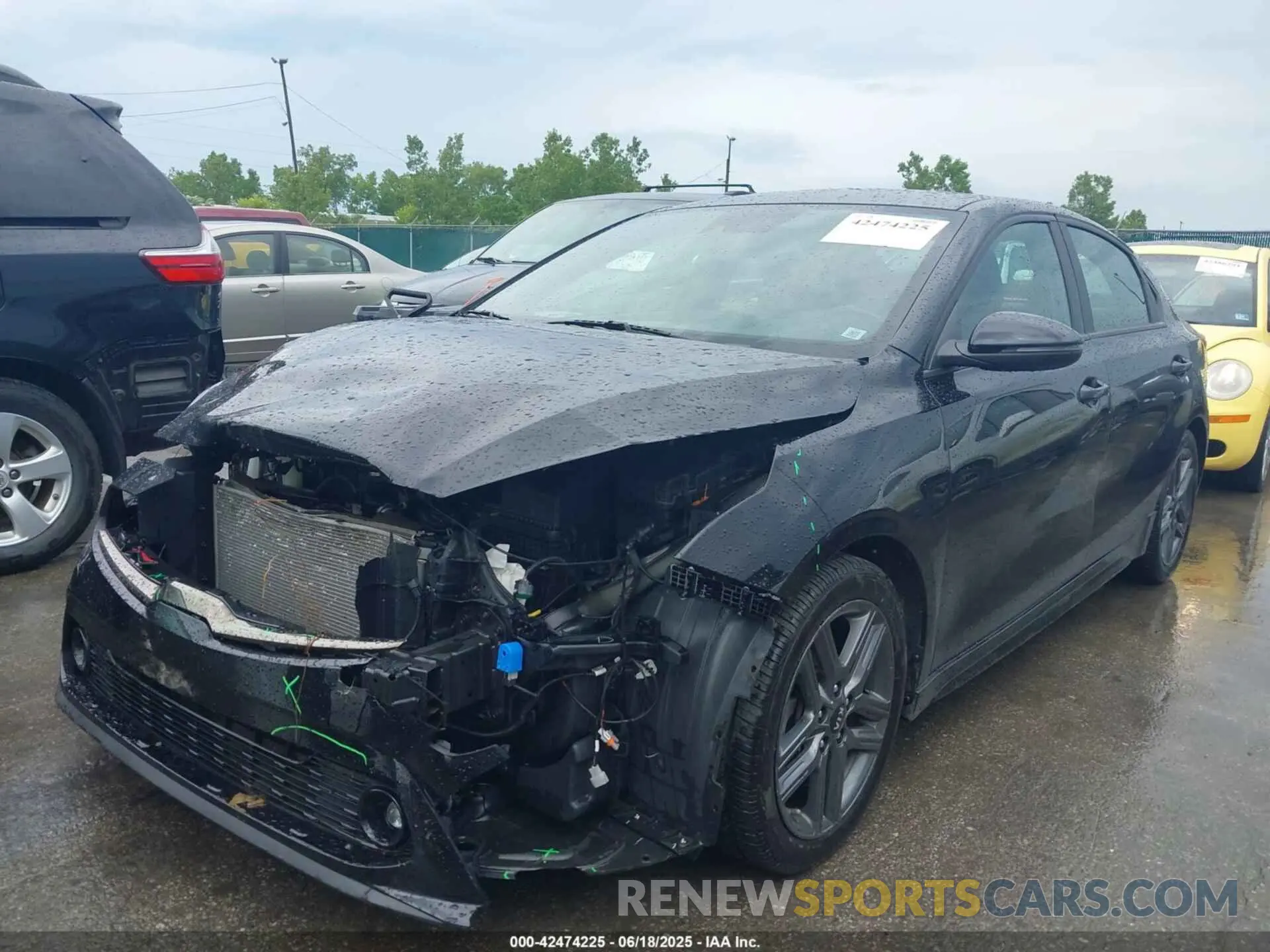 2 Photograph of a damaged car 3KPF34AD4ME290119 KIA FORTE 2021