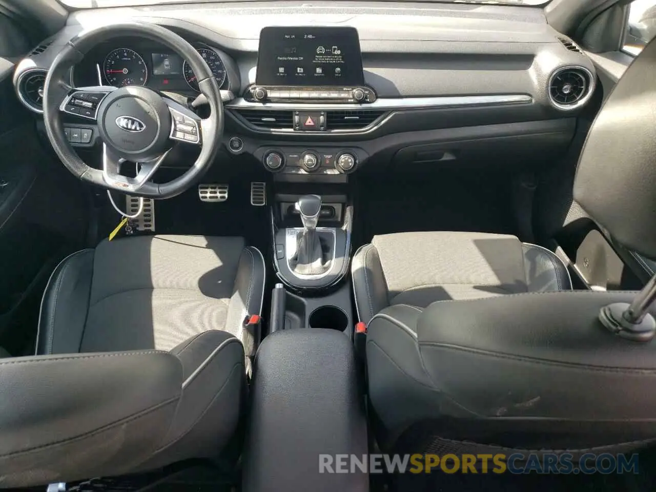 8 Фотография поврежденного автомобиля 3KPF34AD4ME317951 KIA FORTE 2021