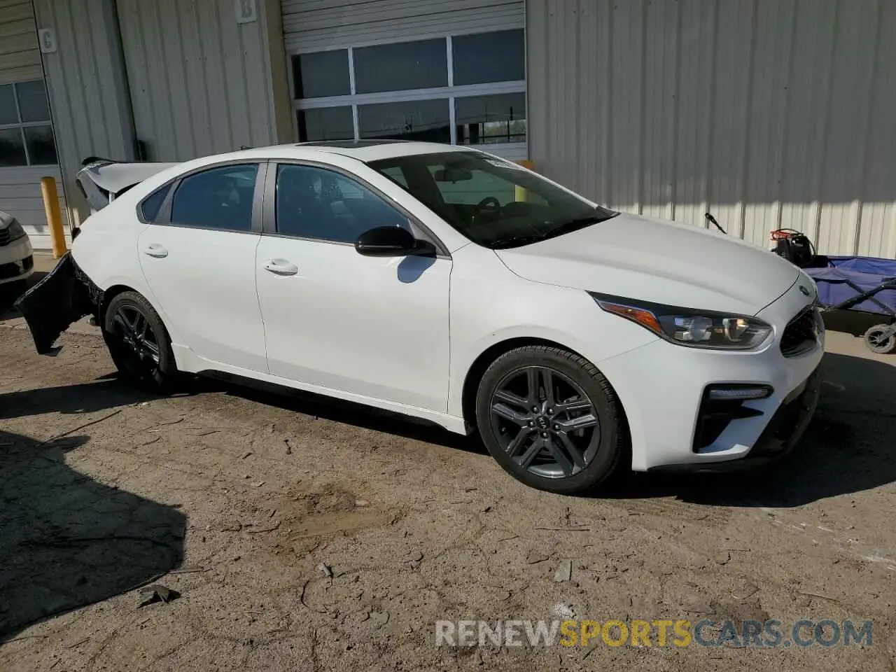 4 Фотография поврежденного автомобиля 3KPF34AD4ME380449 KIA FORTE 2021