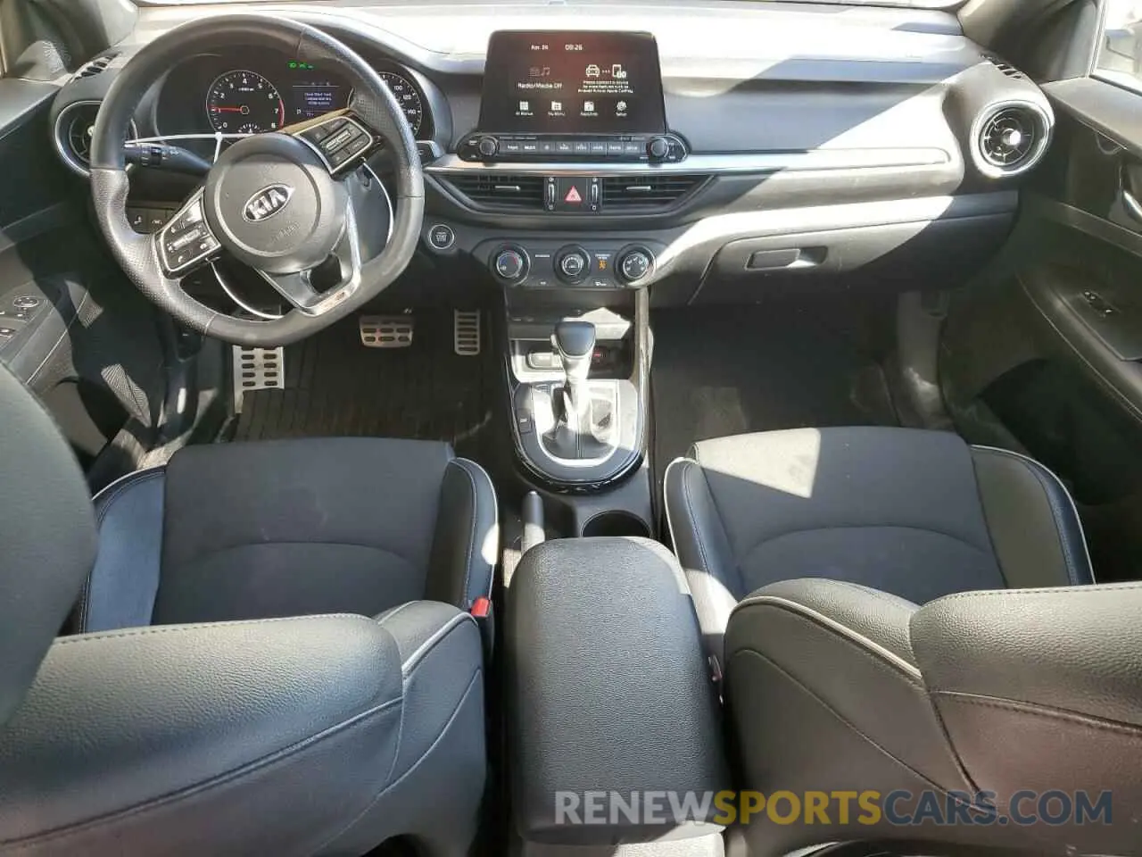 8 Фотография поврежденного автомобиля 3KPF34AD4ME380449 KIA FORTE 2021
