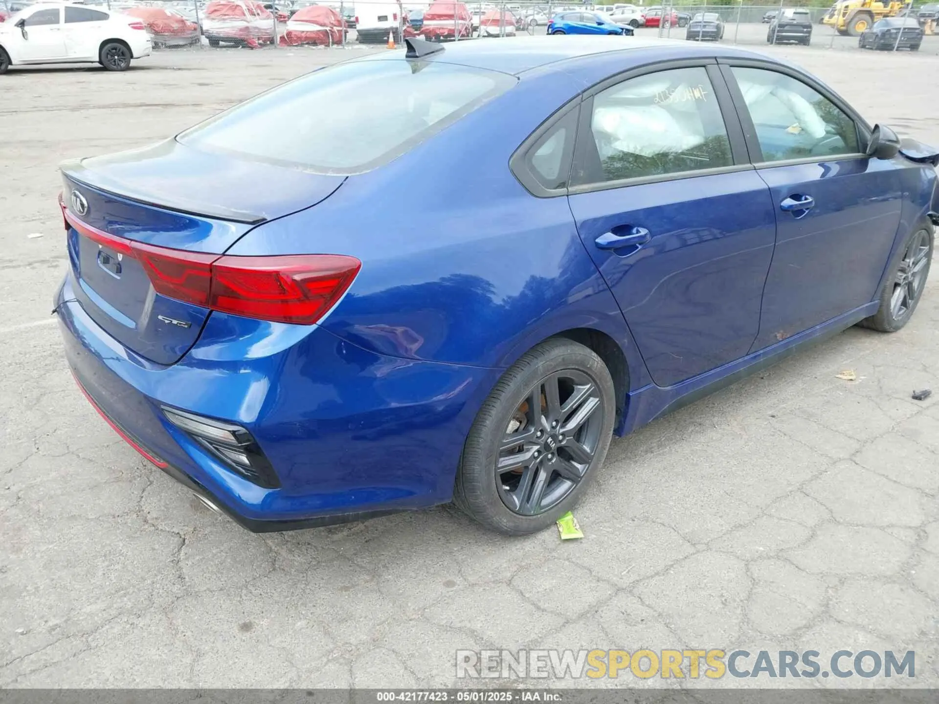 4 Фотография поврежденного автомобиля 3KPF34AD4ME423784 KIA FORTE 2021