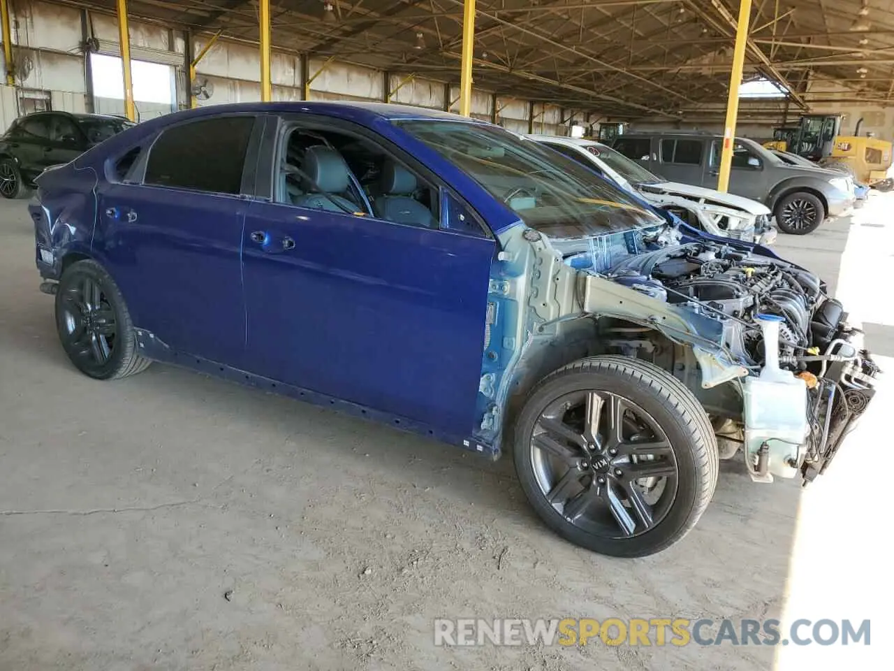 4 Photograph of a damaged car 3KPF34AD5ME275483 KIA FORTE 2021