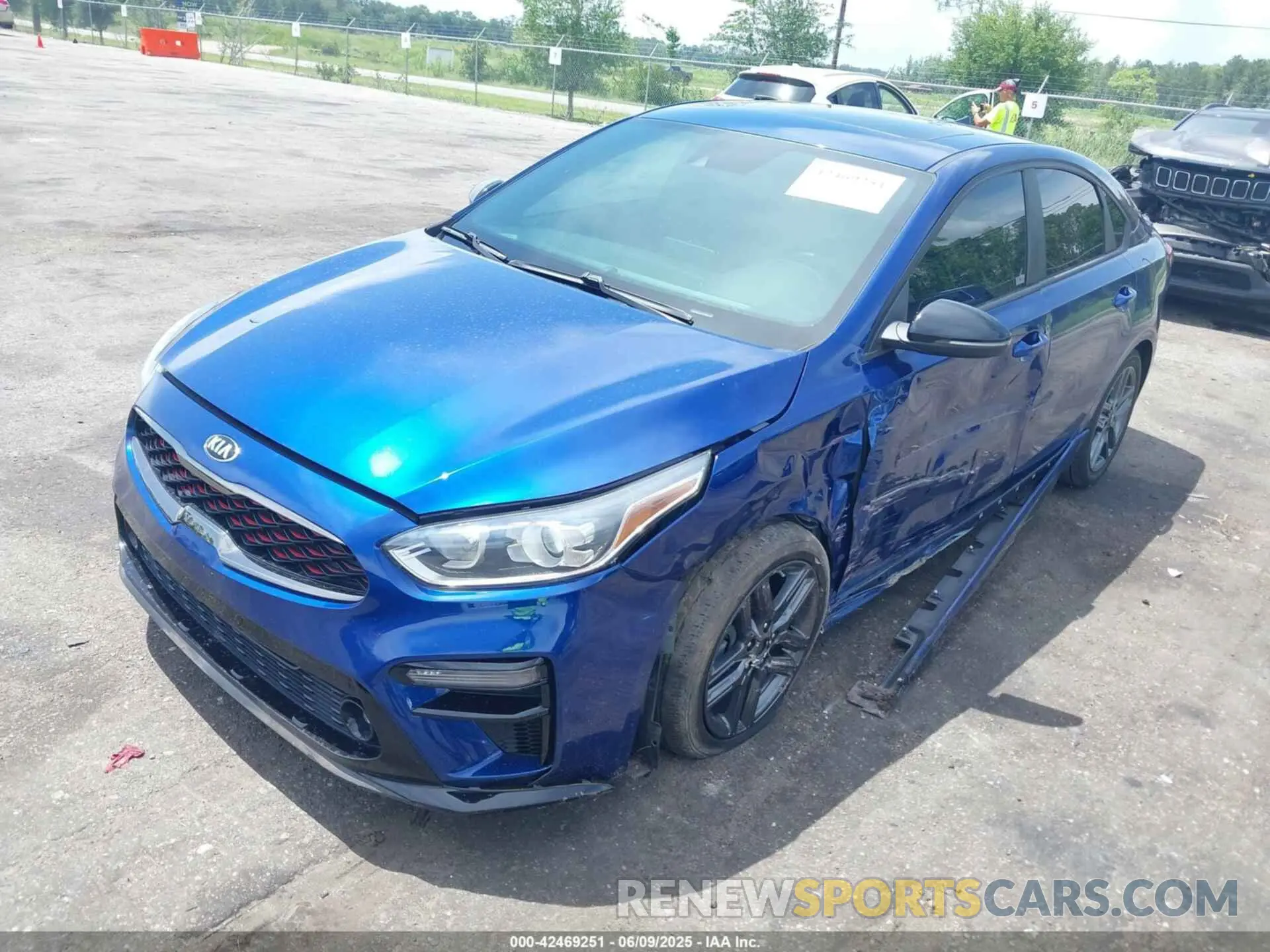 2 Photograph of a damaged car 3KPF34AD5ME280232 KIA FORTE 2021