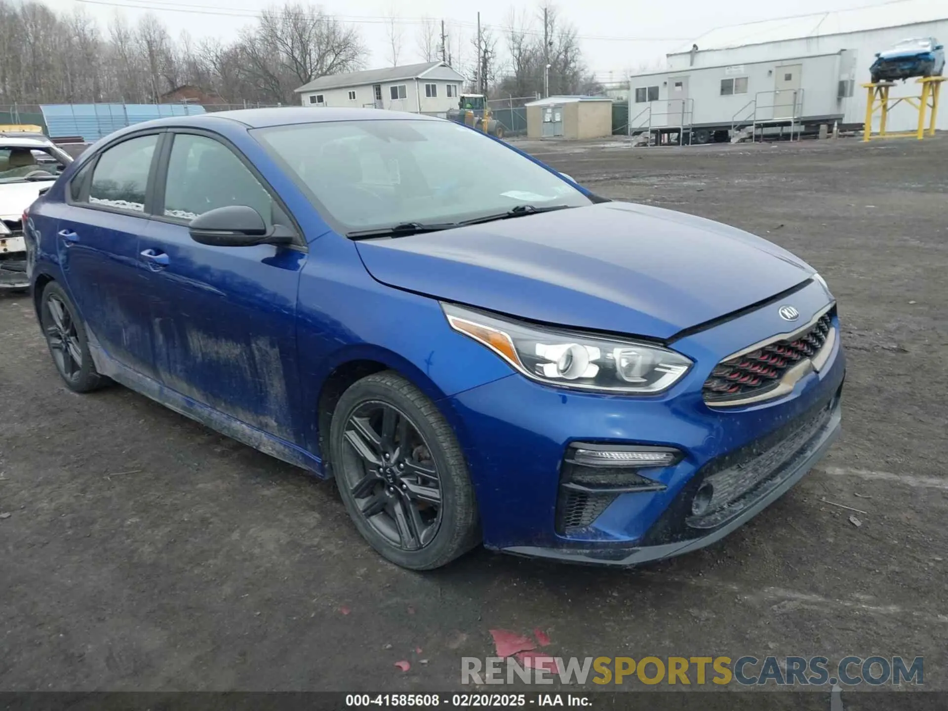 1 Photograph of a damaged car 3KPF34AD5ME298021 KIA FORTE 2021