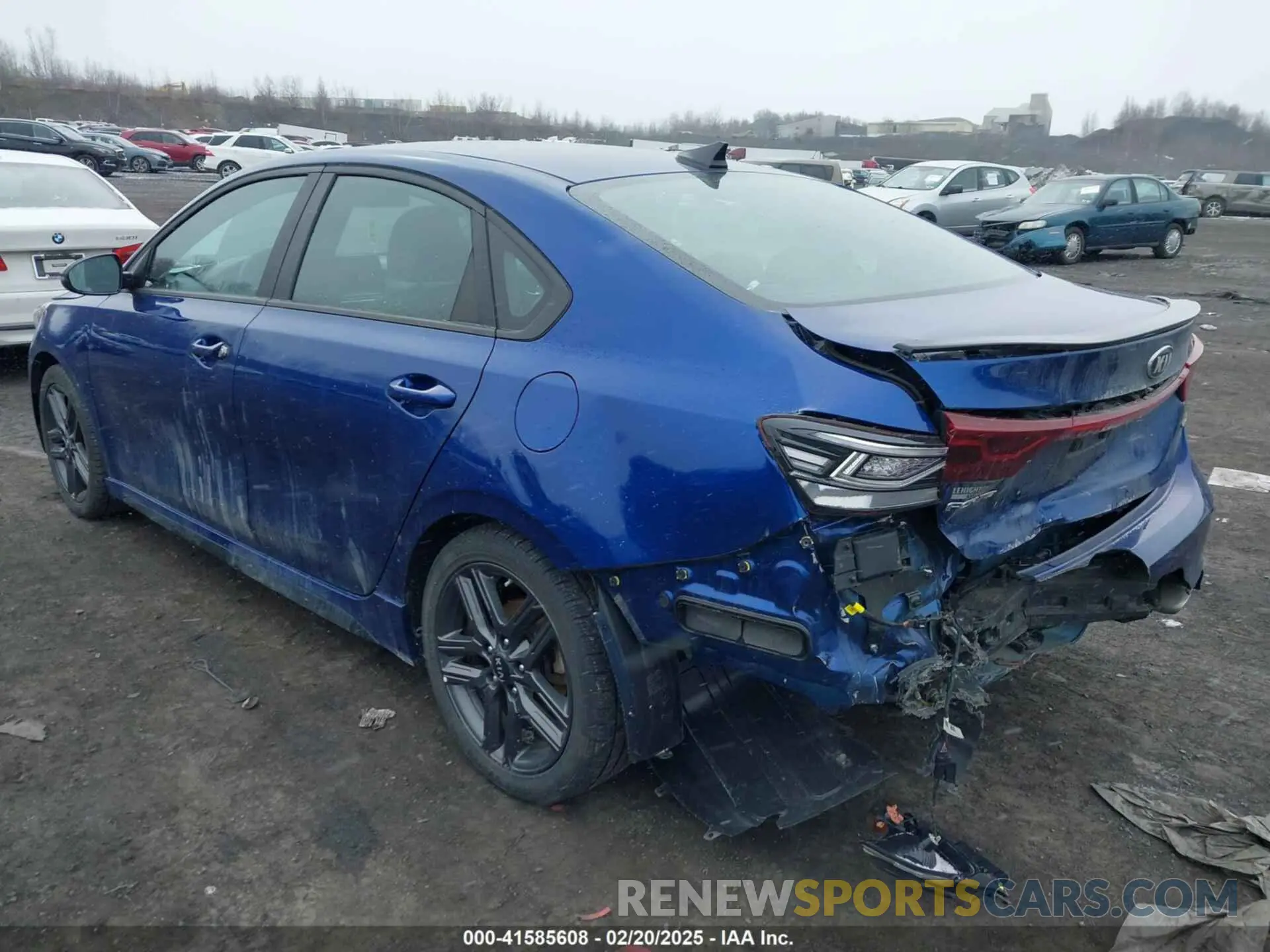 3 Photograph of a damaged car 3KPF34AD5ME298021 KIA FORTE 2021