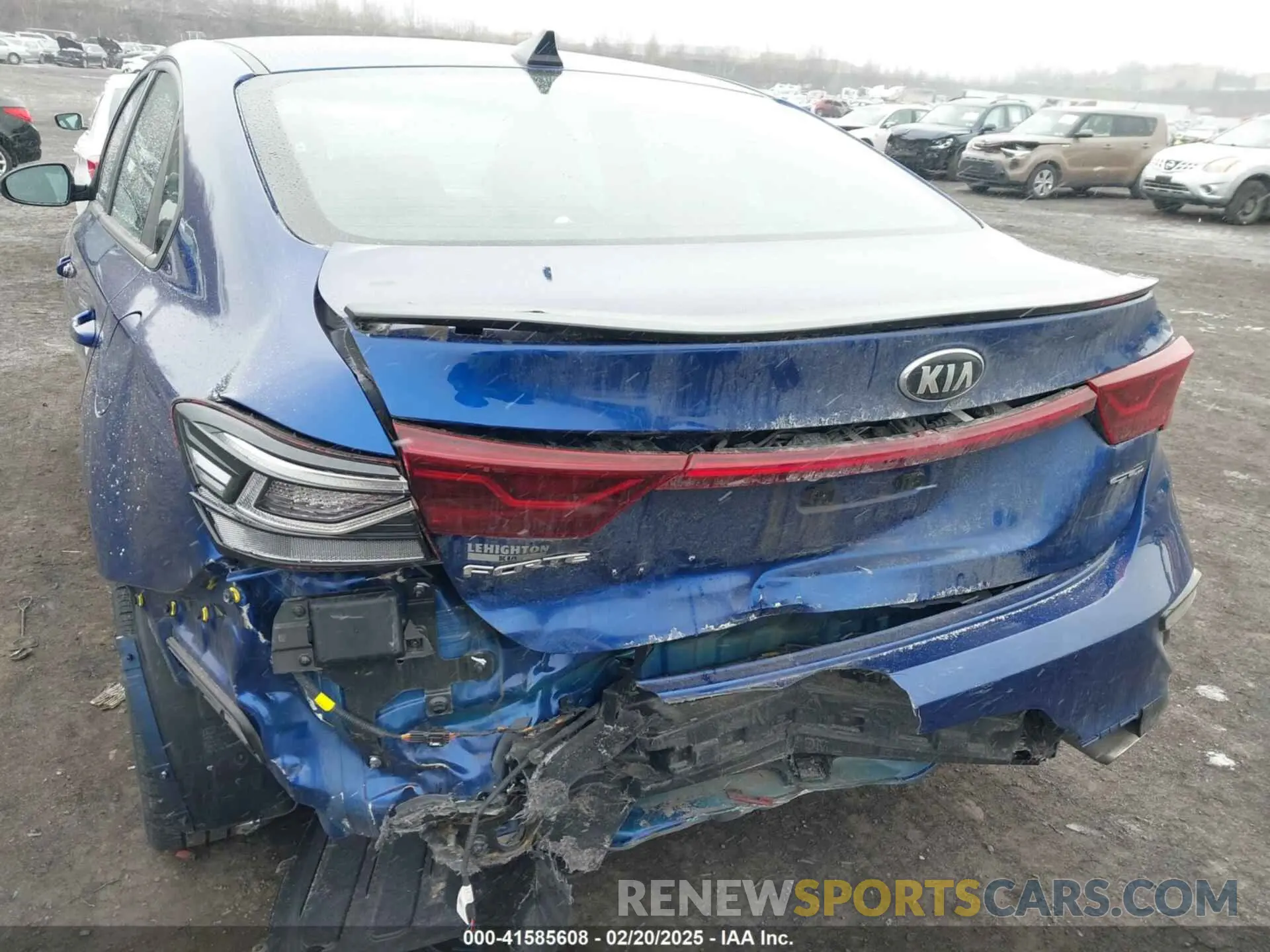 6 Photograph of a damaged car 3KPF34AD5ME298021 KIA FORTE 2021