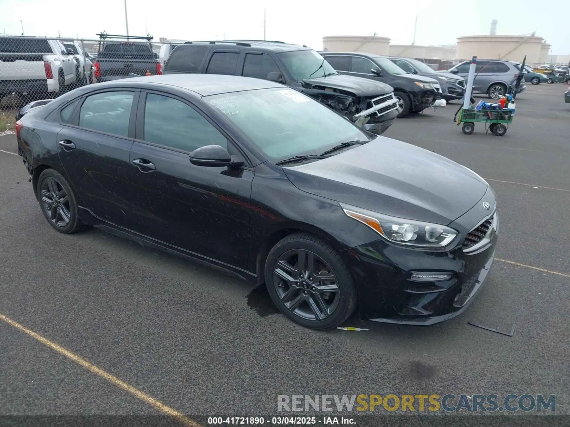 1 Photograph of a damaged car 3KPF34AD5ME305761 KIA FORTE 2021