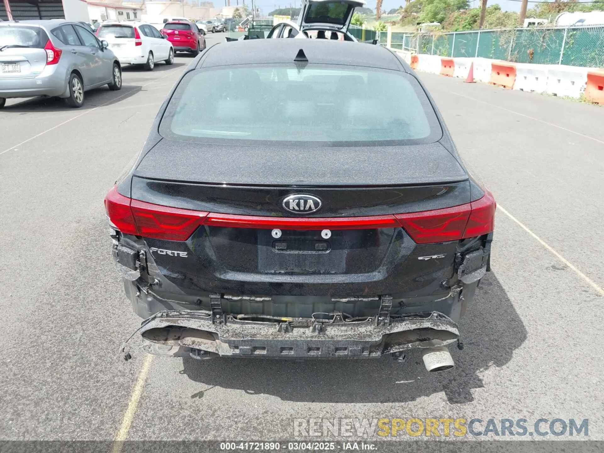 6 Photograph of a damaged car 3KPF34AD5ME305761 KIA FORTE 2021