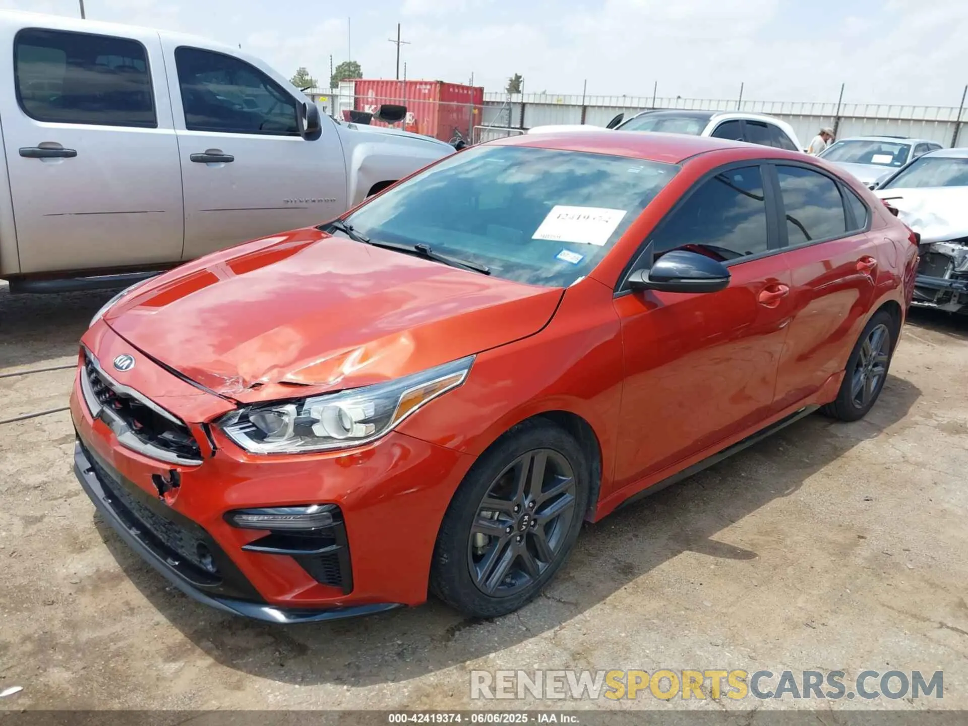2 Photograph of a damaged car 3KPF34AD5ME367970 KIA FORTE 2021