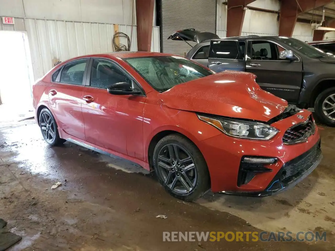 4 Фотография поврежденного автомобиля 3KPF34AD7ME386634 KIA FORTE 2021