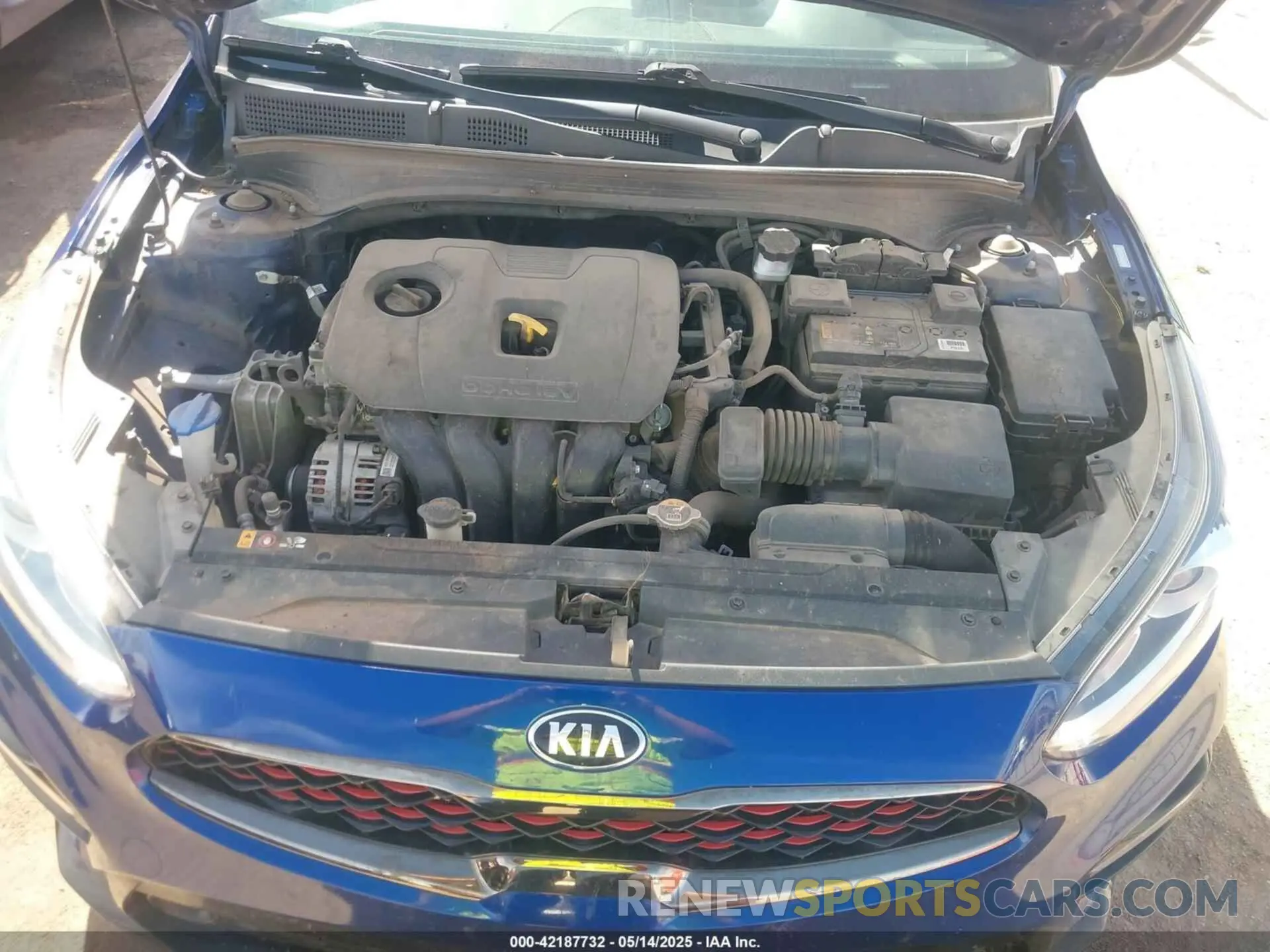 10 Photograph of a damaged car 3KPF34AD8ME309688 KIA FORTE 2021