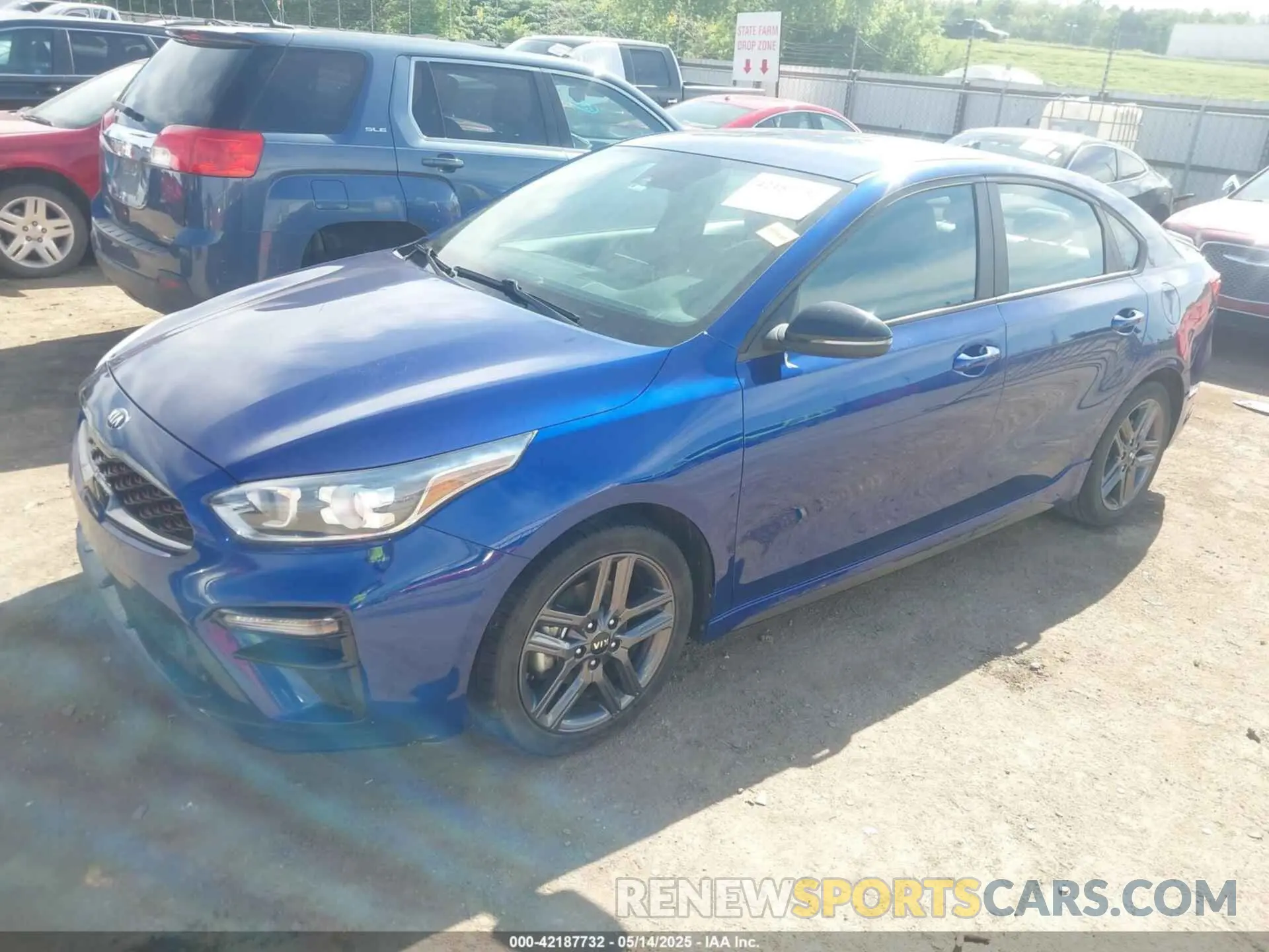 2 Photograph of a damaged car 3KPF34AD8ME309688 KIA FORTE 2021