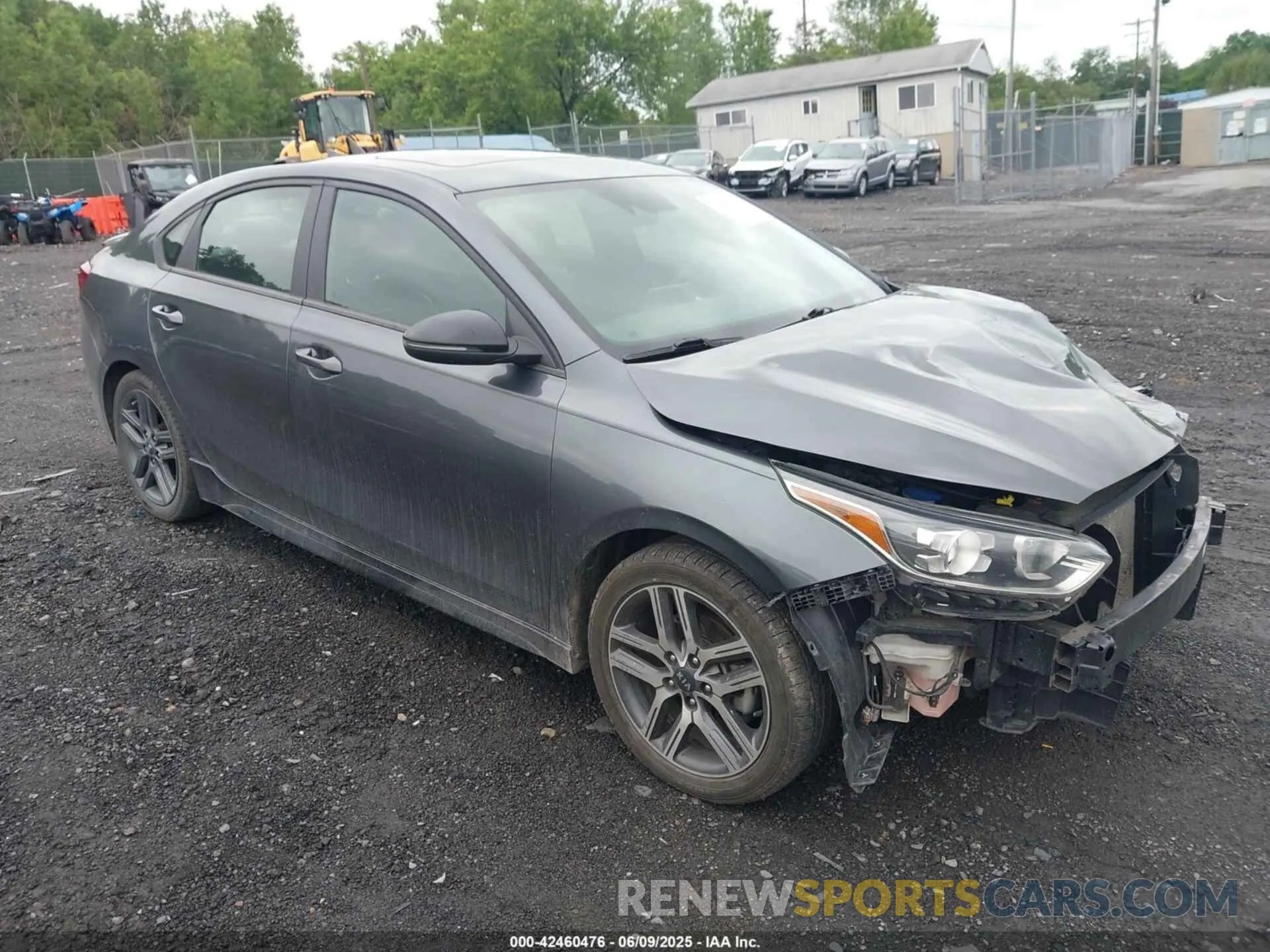 1 Photograph of a damaged car 3KPF34AD9ME312406 KIA FORTE 2021