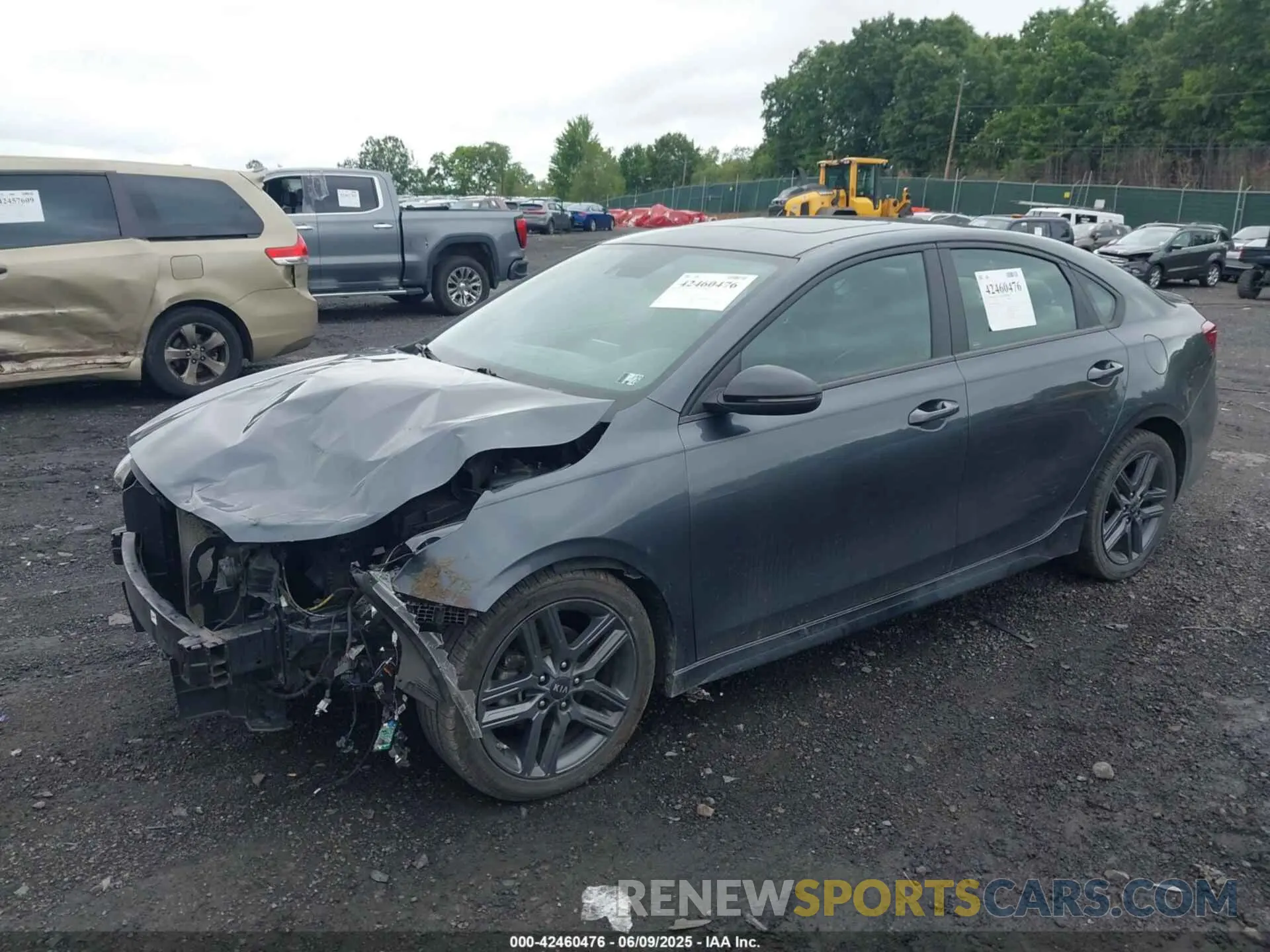 2 Photograph of a damaged car 3KPF34AD9ME312406 KIA FORTE 2021