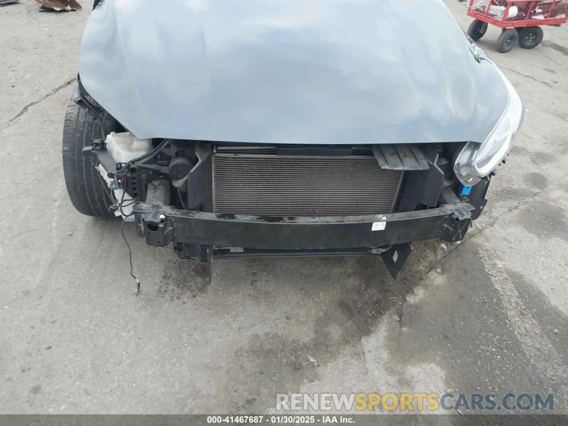 6 Photograph of a damaged car 3KPF34AD9ME316424 KIA FORTE 2021