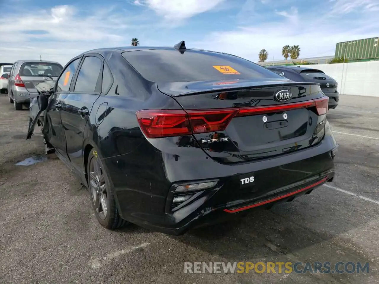 3 Photograph of a damaged car 3KPF34AD9ME317749 KIA FORTE 2021