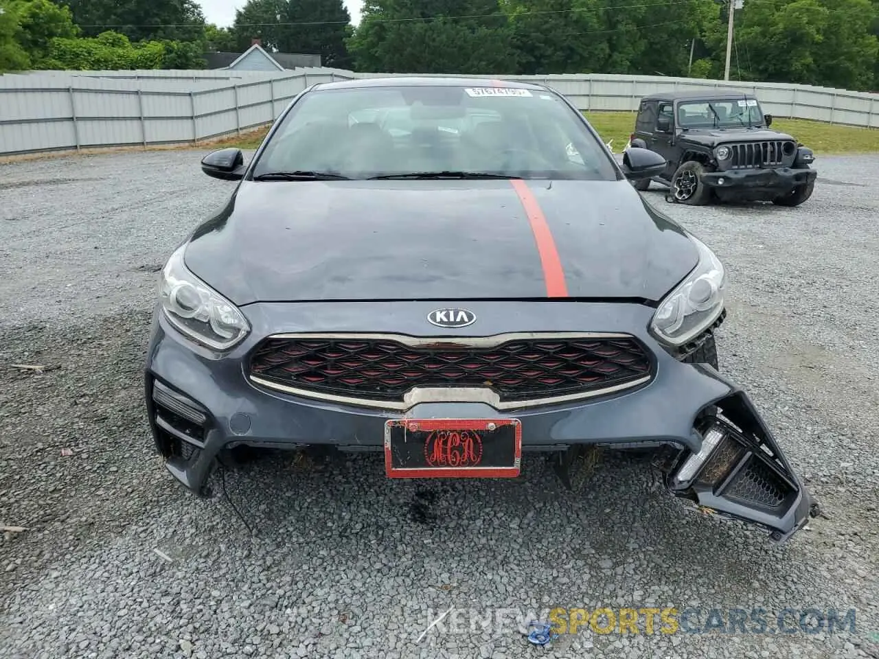 5 Photograph of a damaged car 3KPF34ADXME296099 KIA FORTE 2021