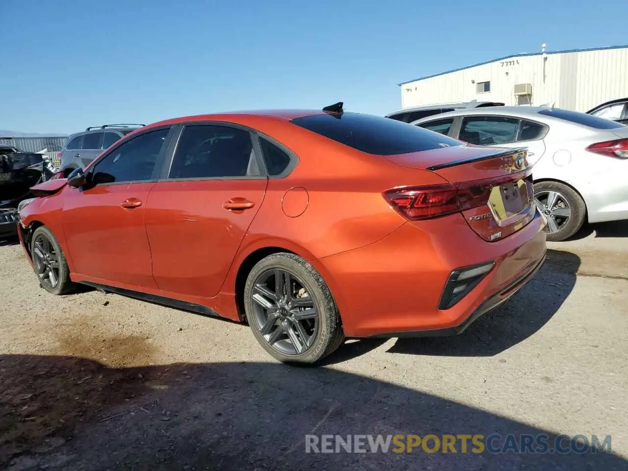 2 Photograph of a damaged car 3KPF34ADXME326721 KIA FORTE 2021
