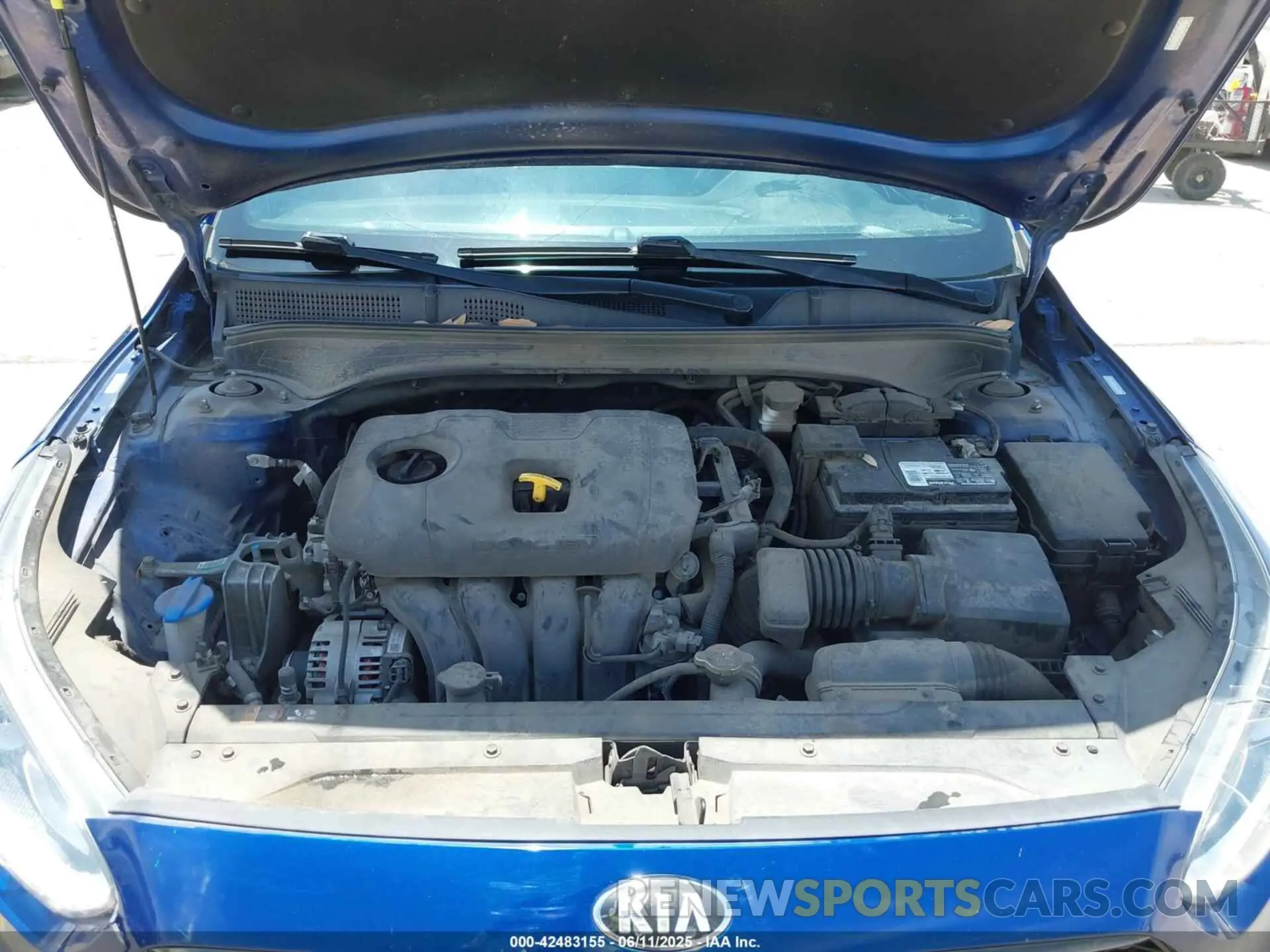10 Photograph of a damaged car 3KPF34ADXME347827 KIA FORTE 2021