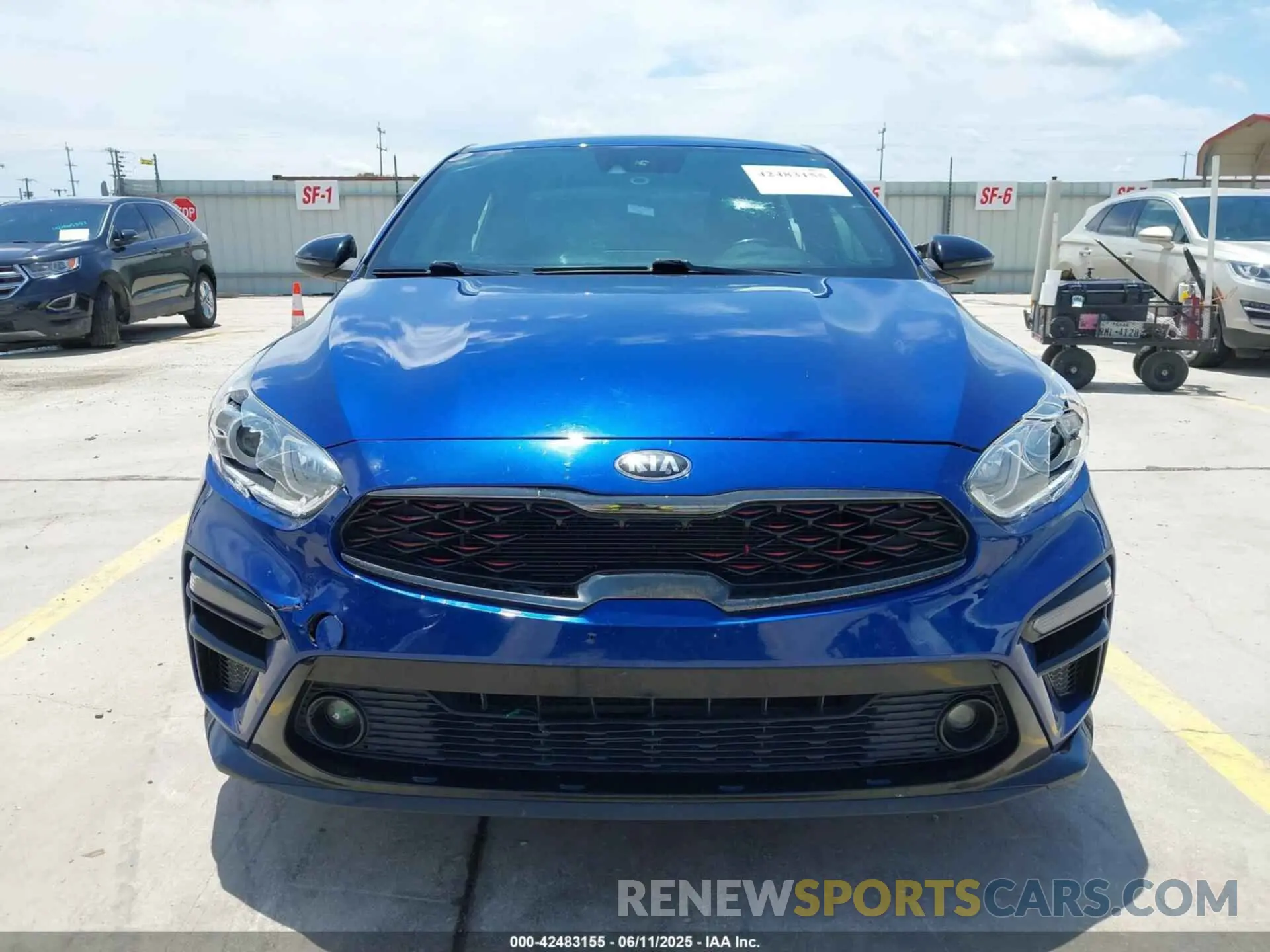 12 Photograph of a damaged car 3KPF34ADXME347827 KIA FORTE 2021