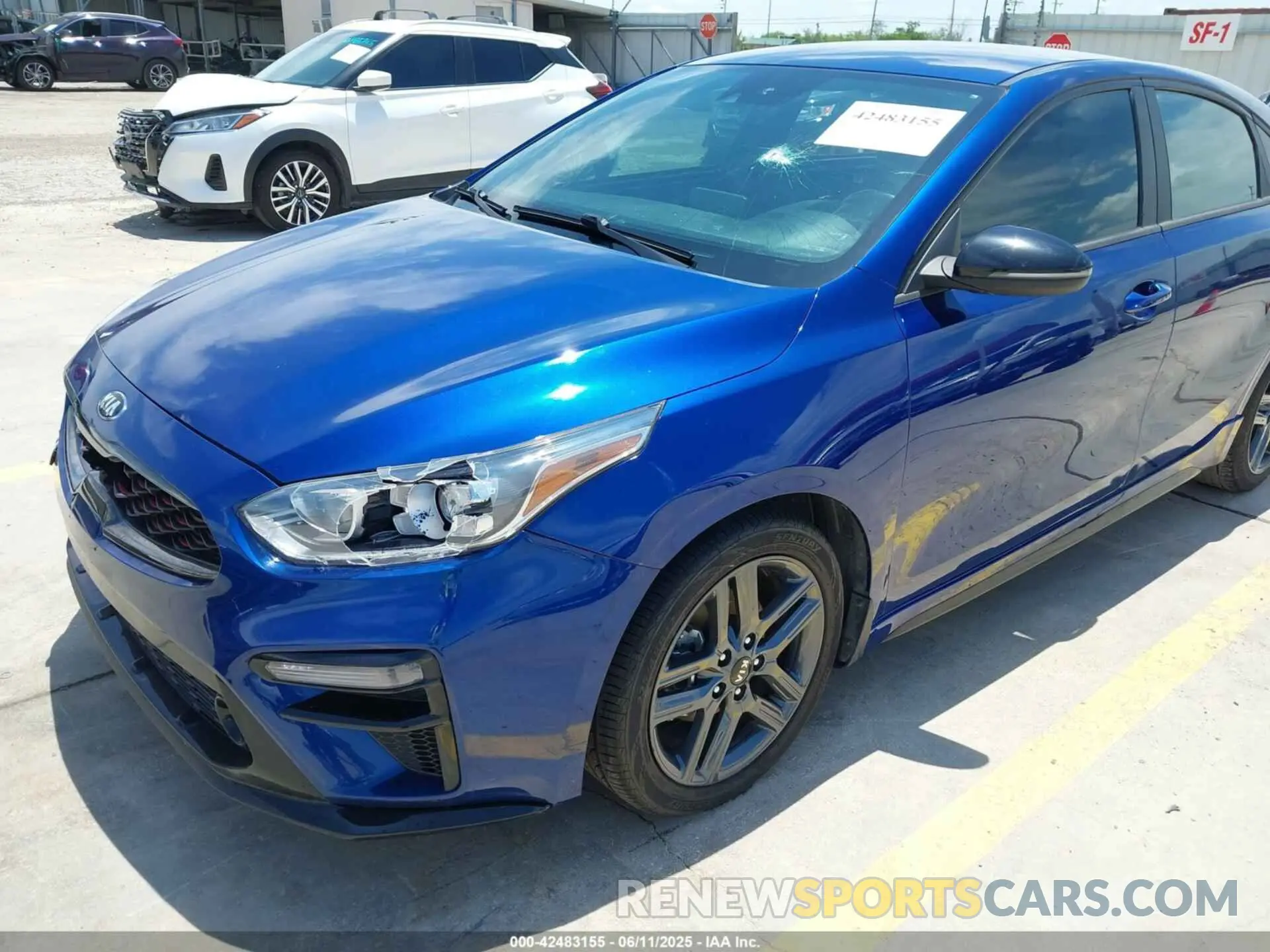 6 Photograph of a damaged car 3KPF34ADXME347827 KIA FORTE 2021