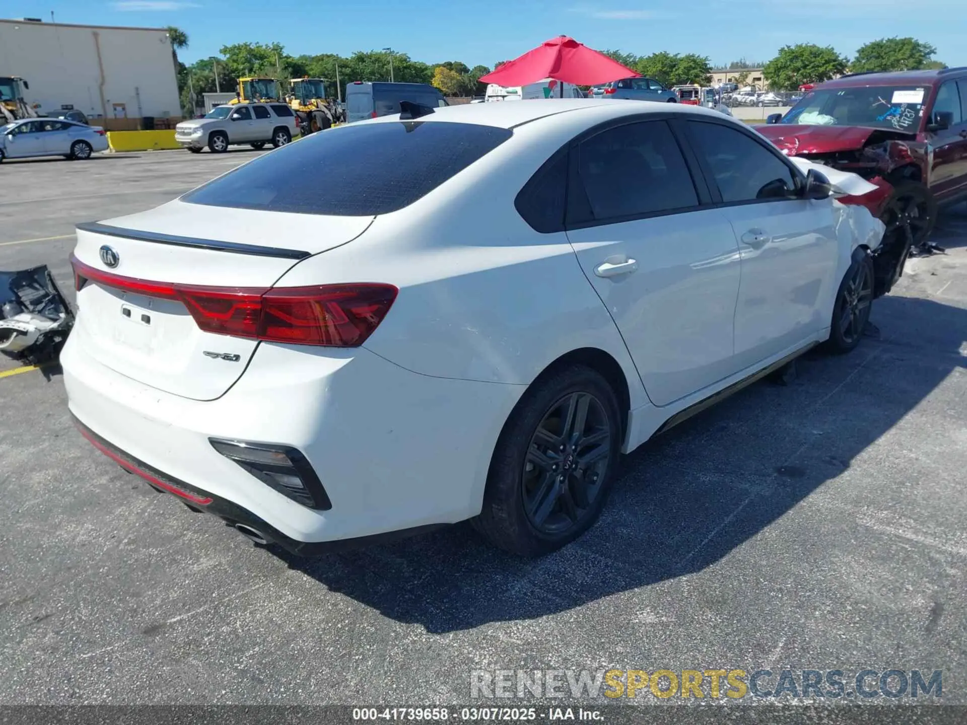 4 Фотография поврежденного автомобиля 3KPF34ADXME388345 KIA FORTE 2021