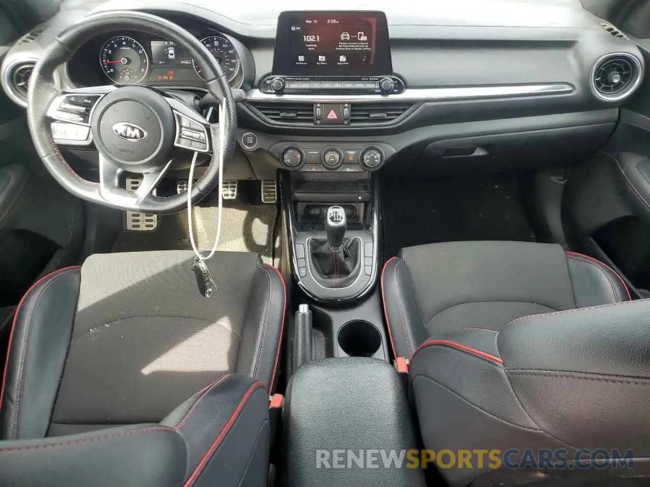 8 Фотография поврежденного автомобиля 3KPF44AC0ME288758 KIA FORTE 2021