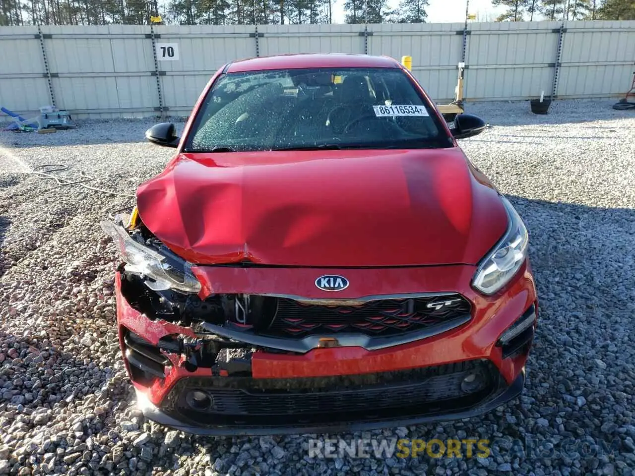 5 Фотография поврежденного автомобиля 3KPF44AC0ME291627 KIA FORTE 2021