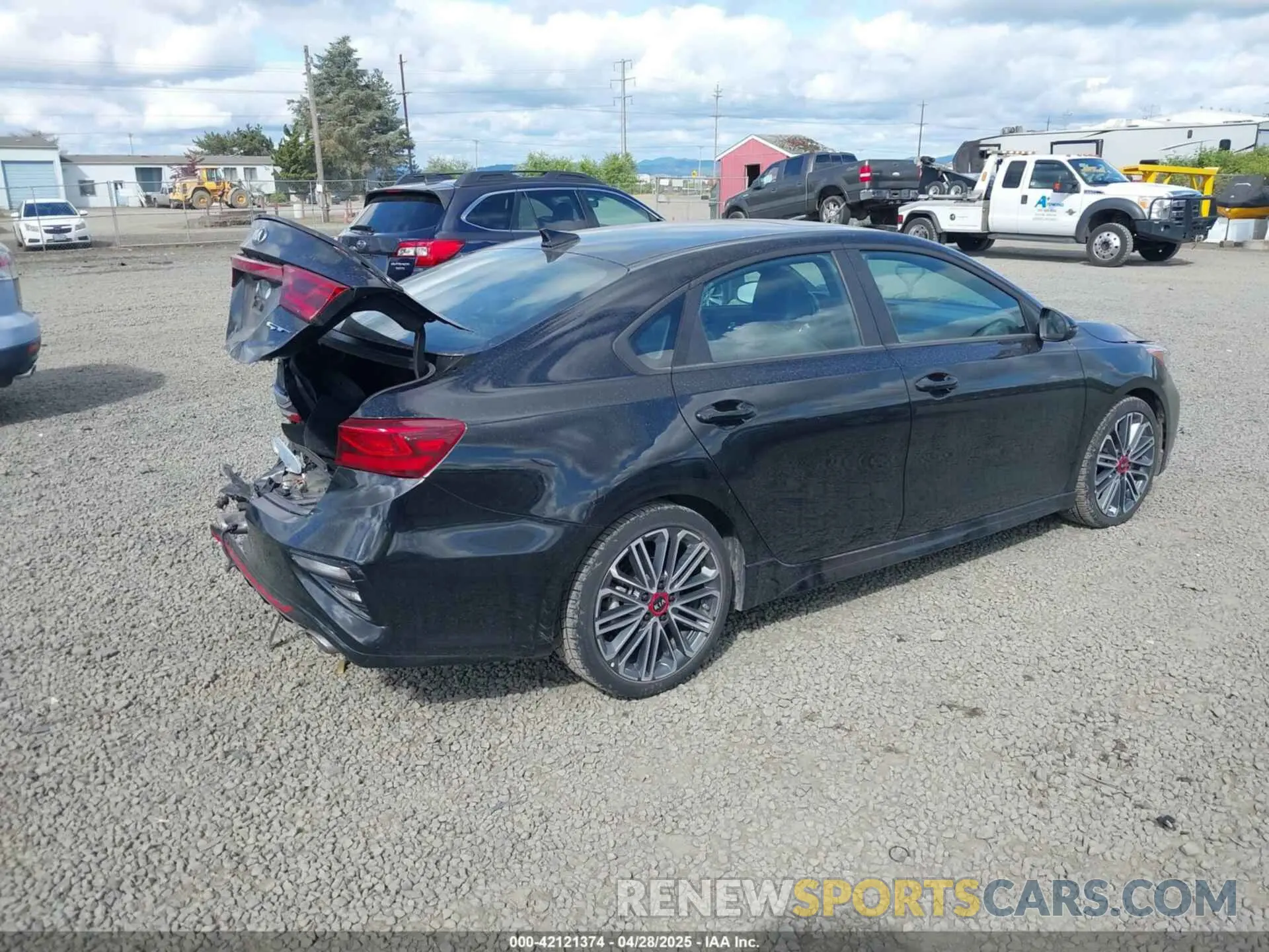 4 Фотография поврежденного автомобиля 3KPF44AC0ME411572 KIA FORTE 2021