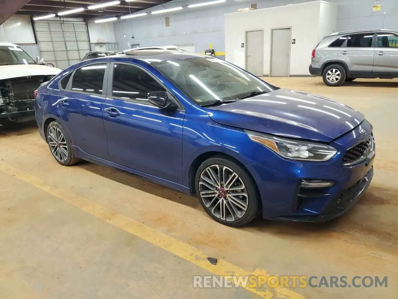 4 Фотография поврежденного автомобиля 3KPF44AC1ME316552 KIA FORTE 2021