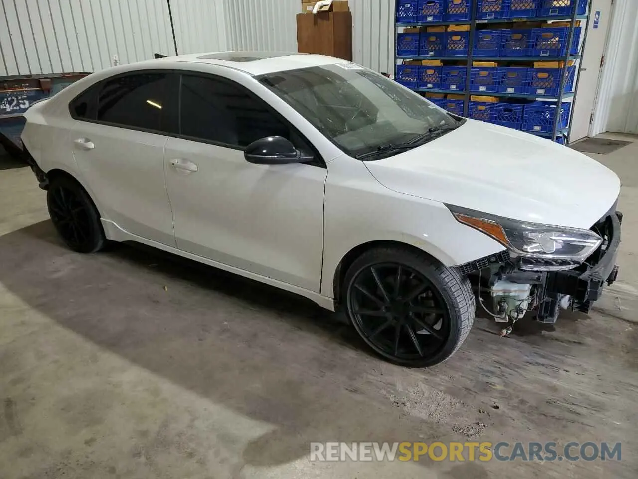 4 Photograph of a damaged car 3KPF44AC1ME358560 KIA FORTE 2021