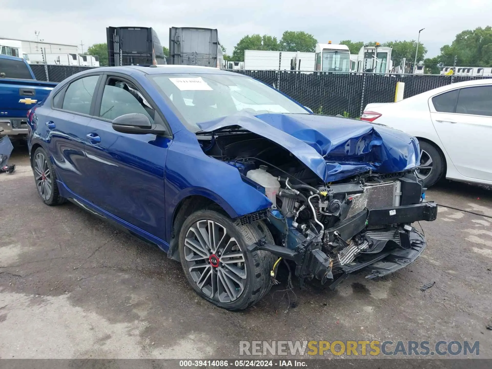 1 Фотография поврежденного автомобиля 3KPF44AC1ME394894 KIA FORTE 2021