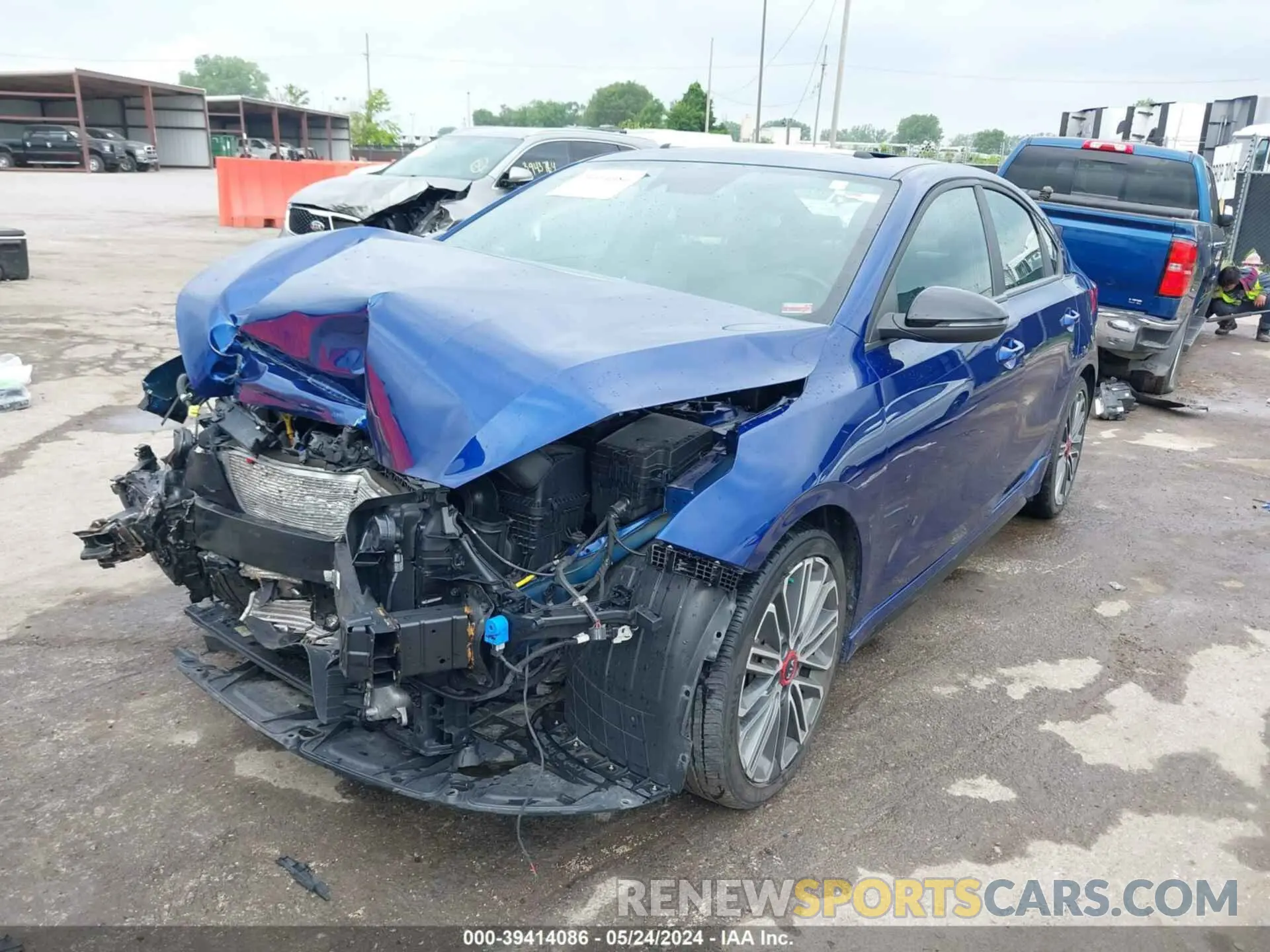2 Фотография поврежденного автомобиля 3KPF44AC1ME394894 KIA FORTE 2021