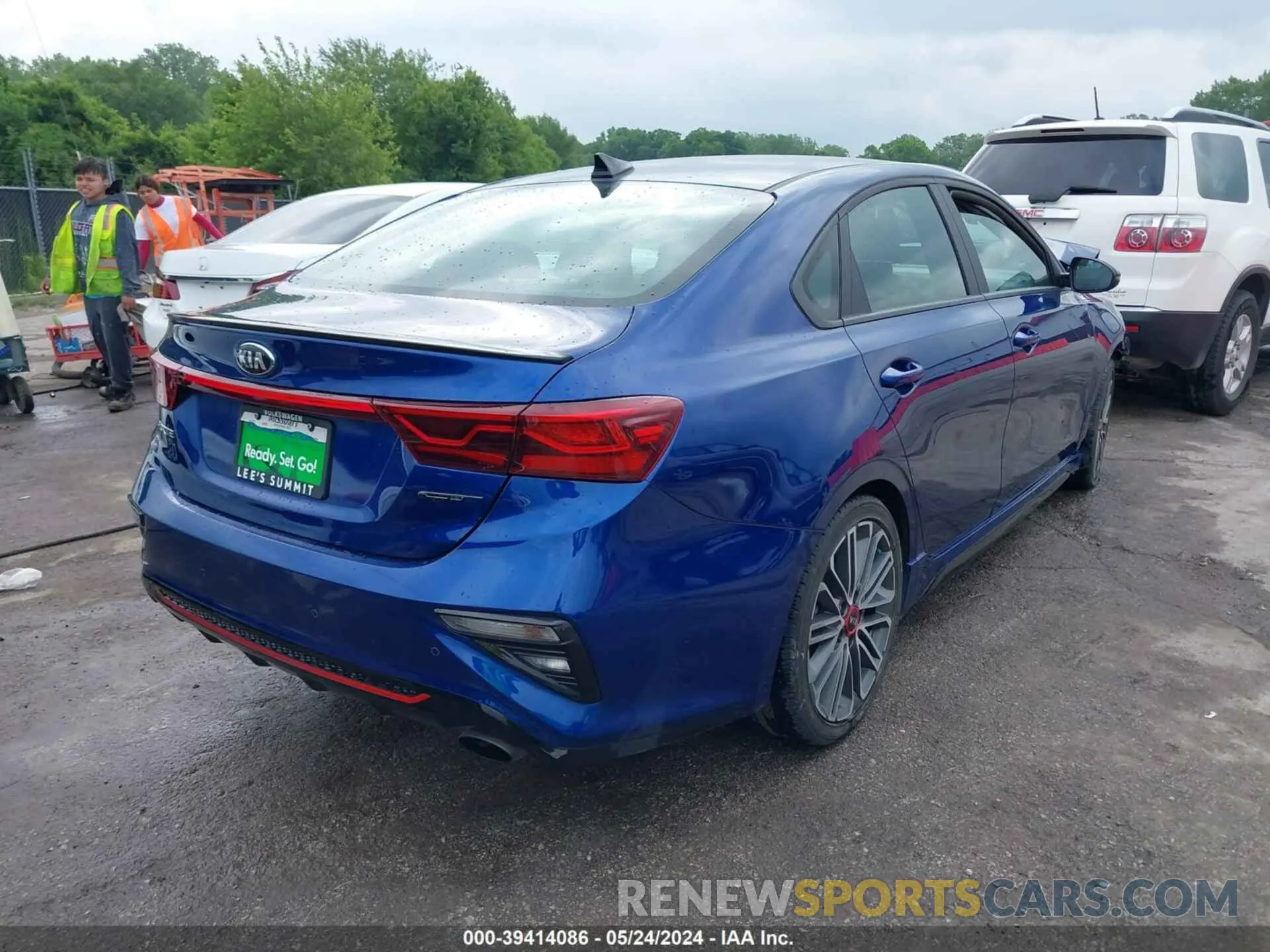 4 Фотография поврежденного автомобиля 3KPF44AC1ME394894 KIA FORTE 2021