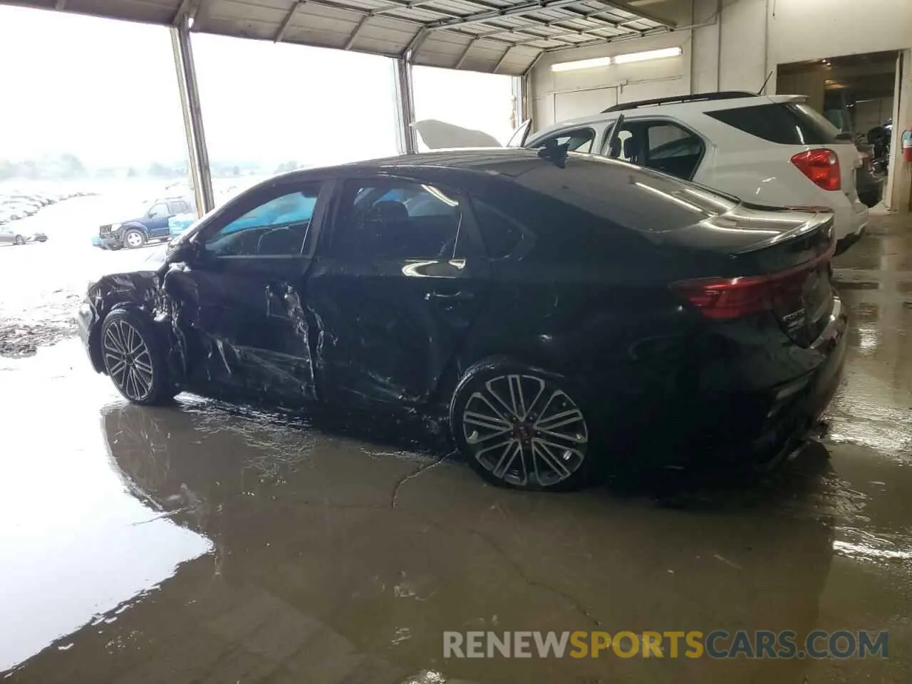 2 Photograph of a damaged car 3KPF44AC1ME409698 KIA FORTE 2021