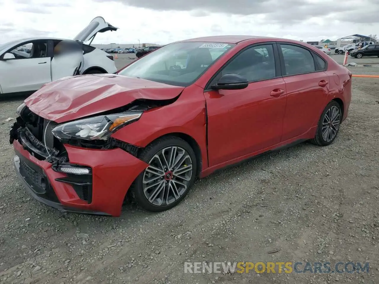 1 Фотография поврежденного автомобиля 3KPF44AC3ME277799 KIA FORTE 2021
