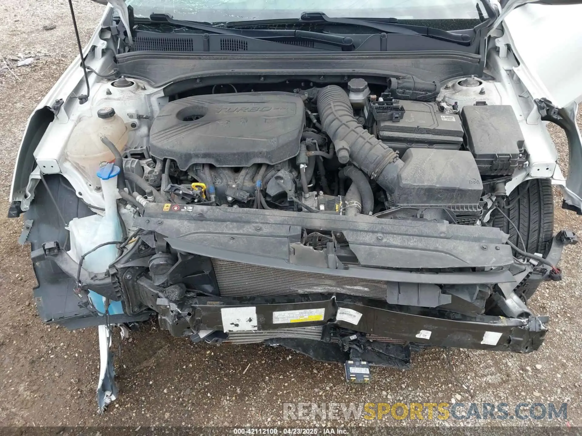 10 Photograph of a damaged car 3KPF44AC4ME413163 KIA FORTE 2021