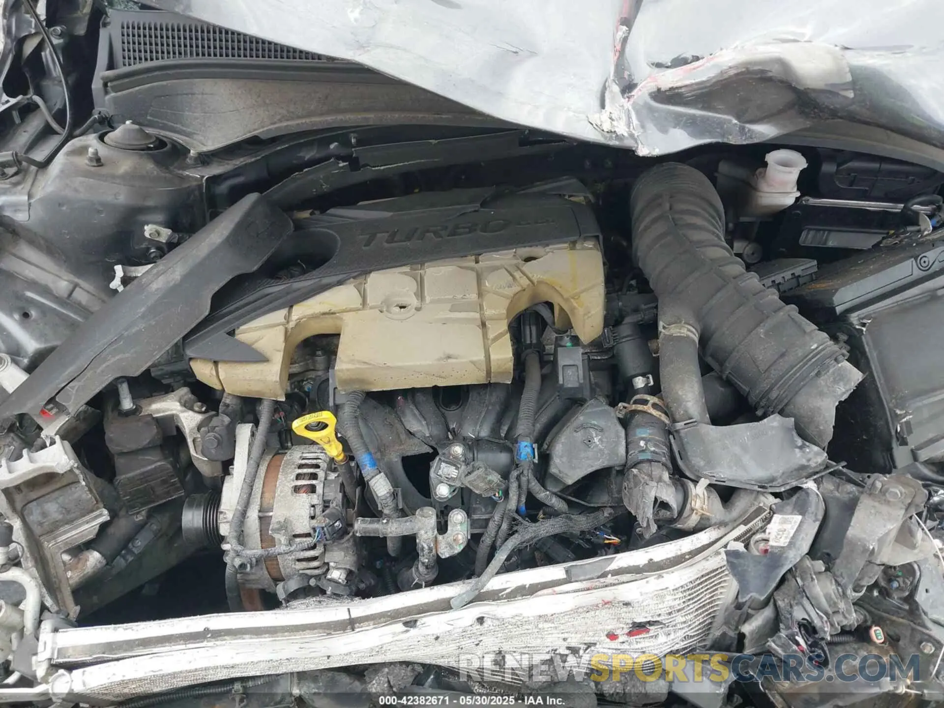 10 Photograph of a damaged car 3KPF44AC6ME417683 KIA FORTE 2021