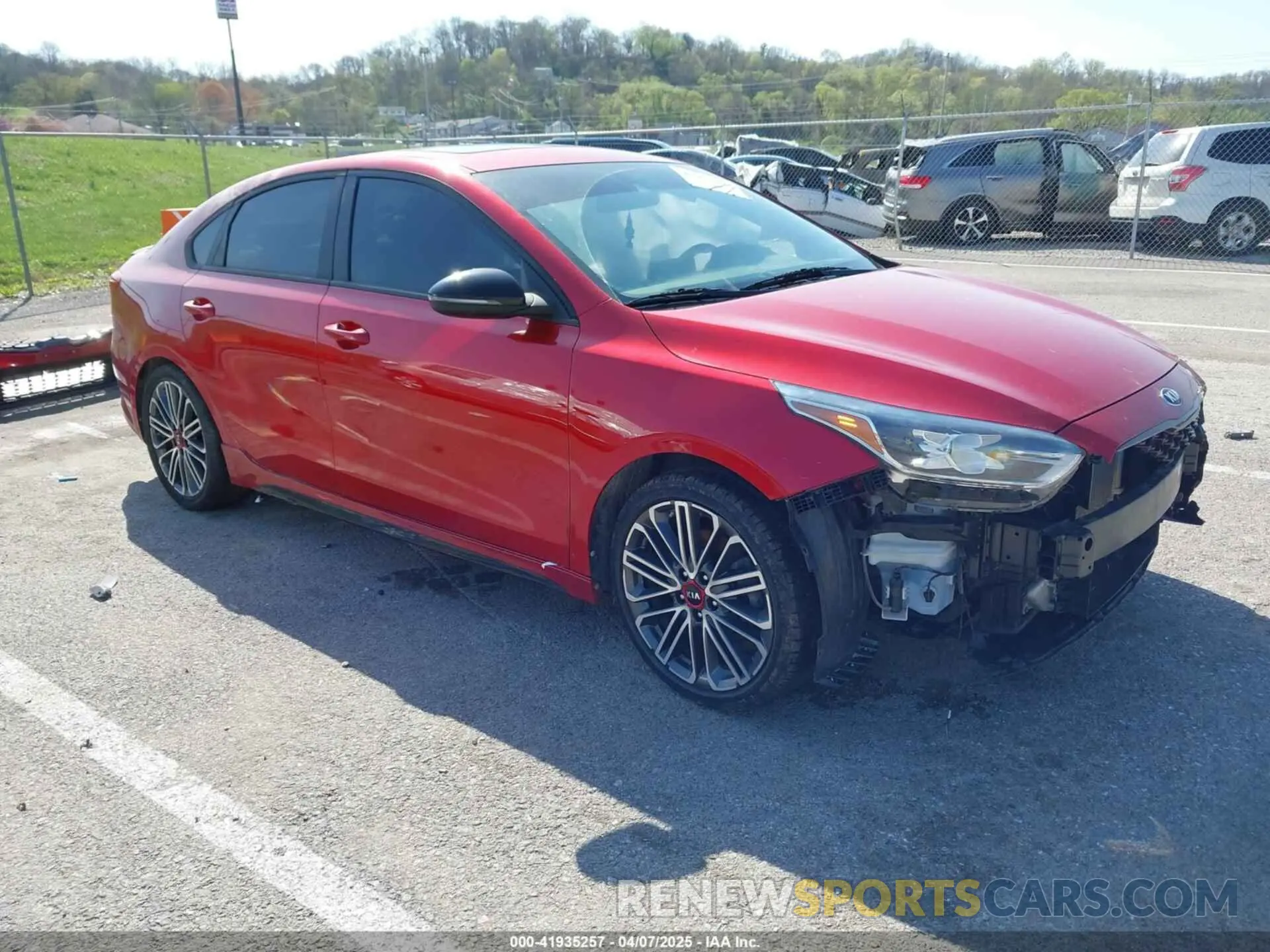 1 Фотография поврежденного автомобиля 3KPF44AC7ME288188 KIA FORTE 2021