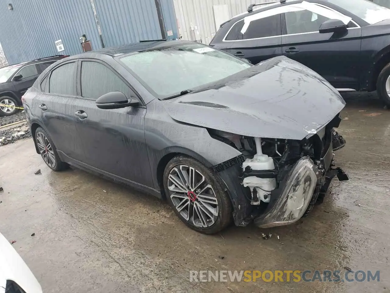 4 Photograph of a damaged car 3KPF44AC7ME367263 KIA FORTE 2021