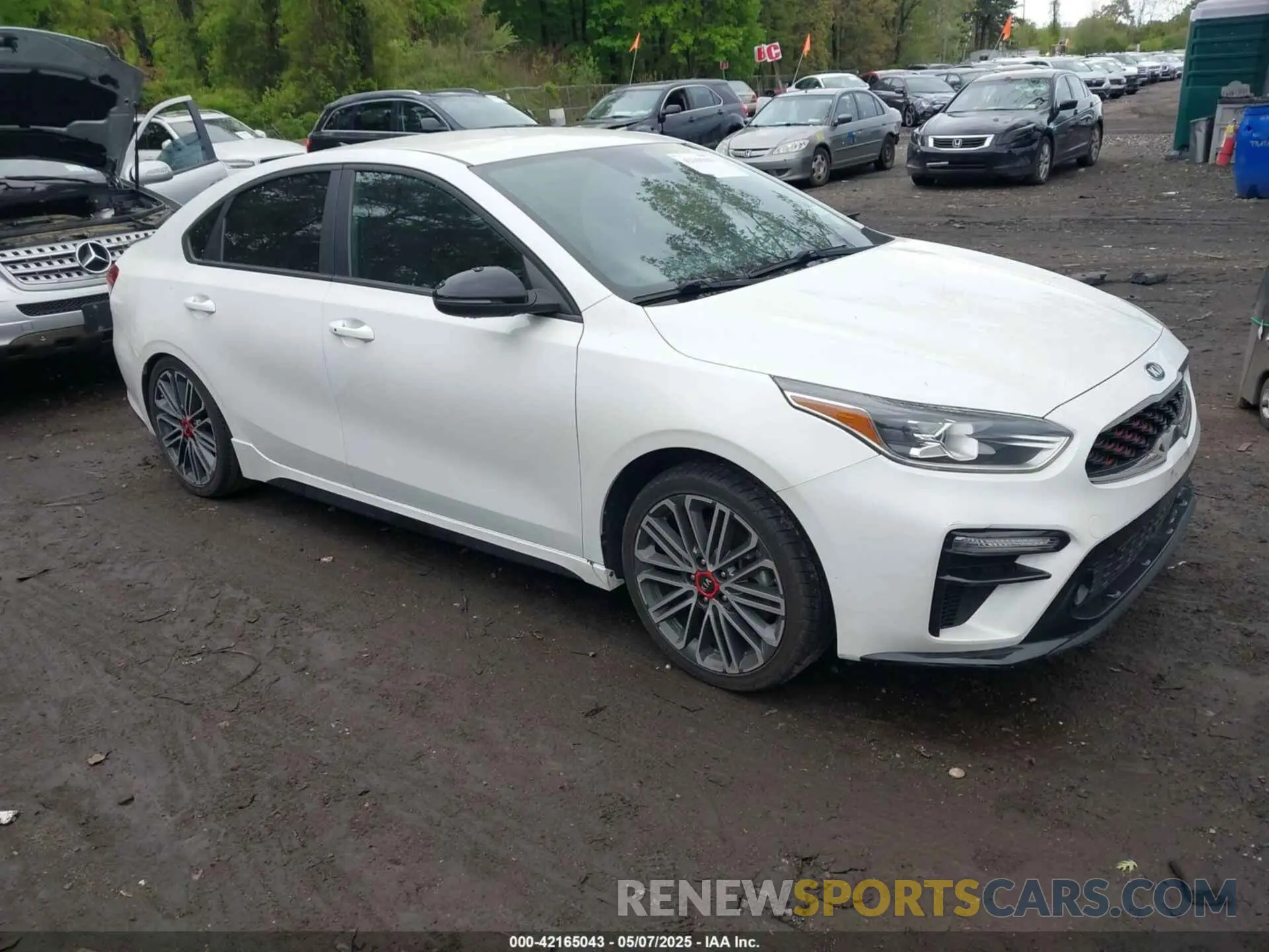 1 Photograph of a damaged car 3KPF44AC7ME416414 KIA FORTE 2021