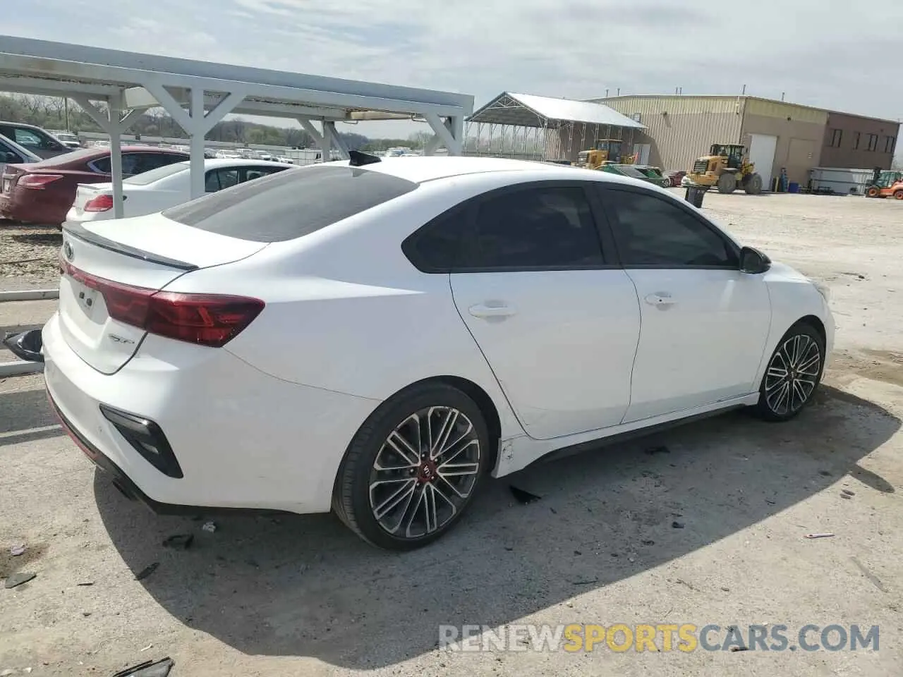 3 Фотография поврежденного автомобиля 3KPF44AC8ME356594 KIA FORTE 2021