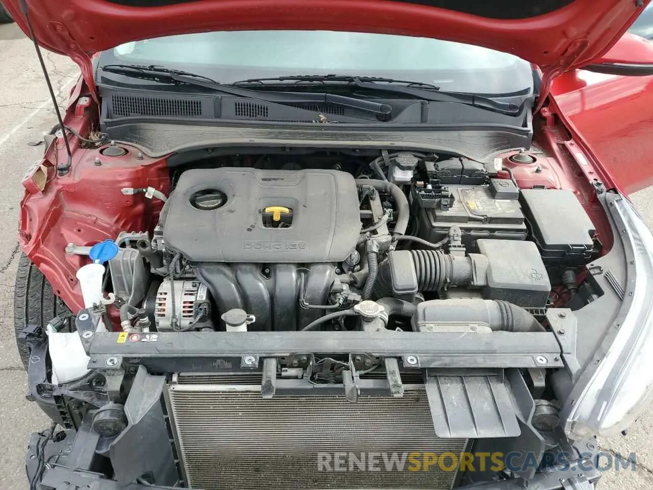 11 Фотография поврежденного автомобиля 3KPF54AD1ME405480 KIA FORTE 2021