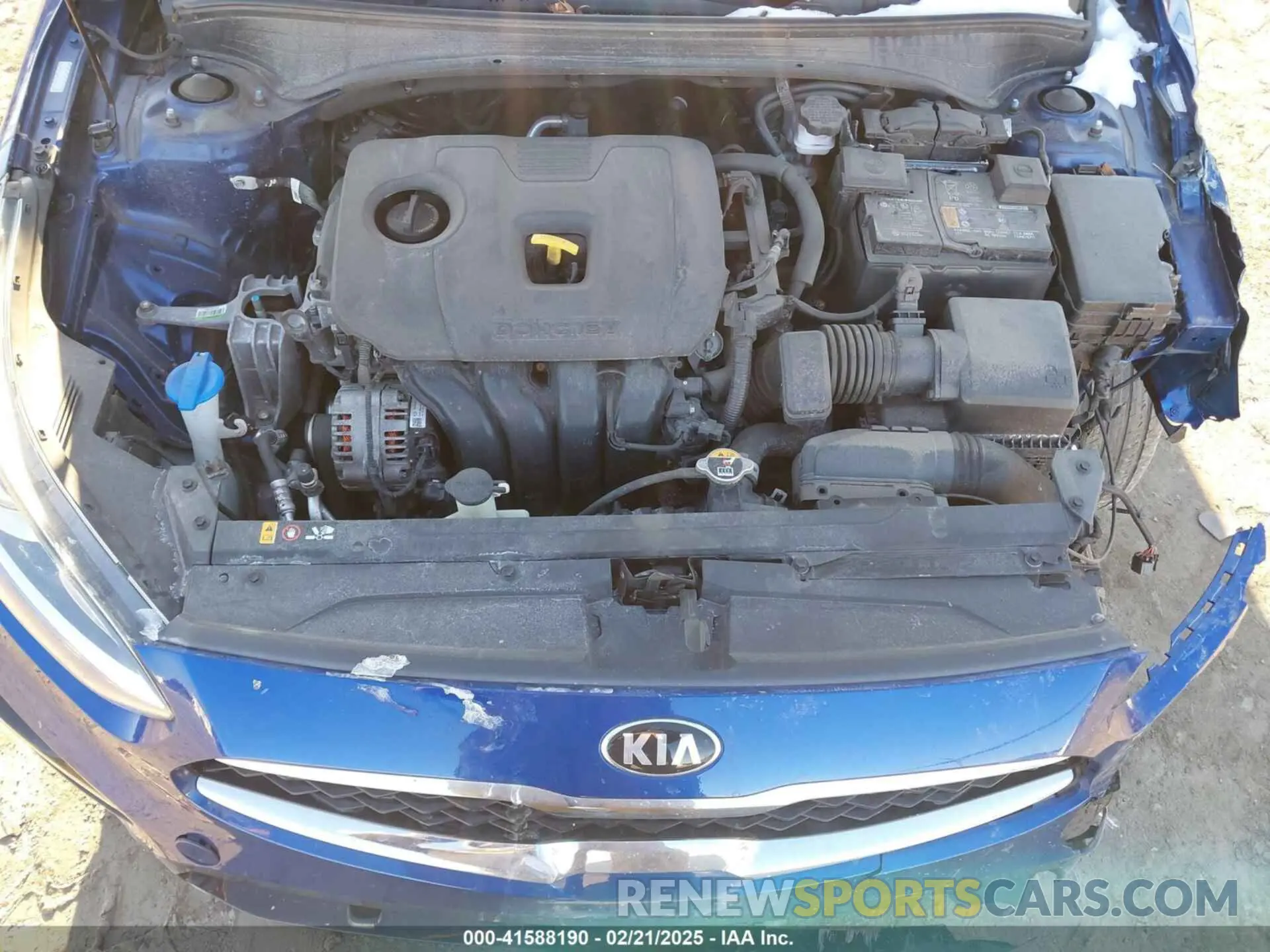 10 Фотография поврежденного автомобиля 3KPF54AD4ME402671 KIA FORTE 2021