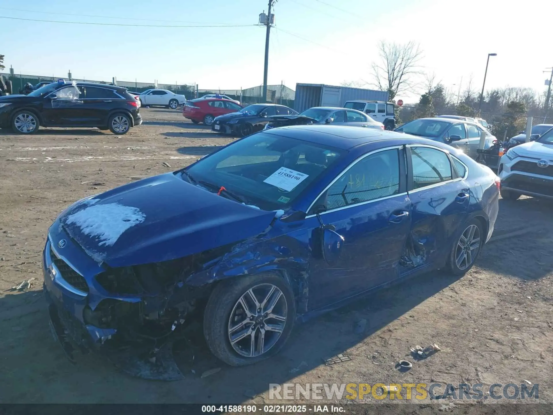2 Фотография поврежденного автомобиля 3KPF54AD4ME402671 KIA FORTE 2021