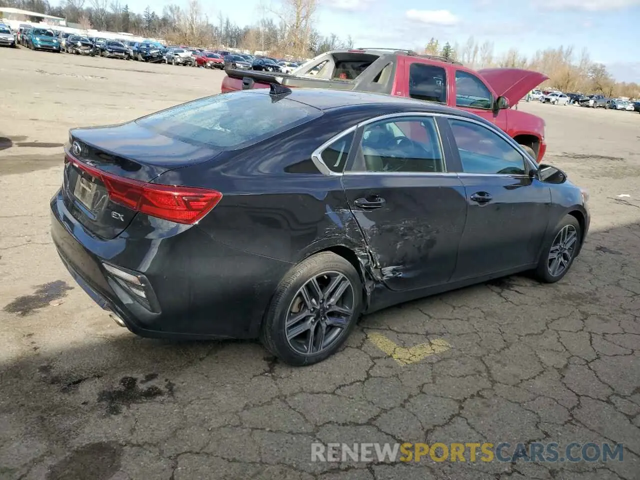 3 Photograph of a damaged car 3KPF54AD5ME277650 KIA FORTE 2021