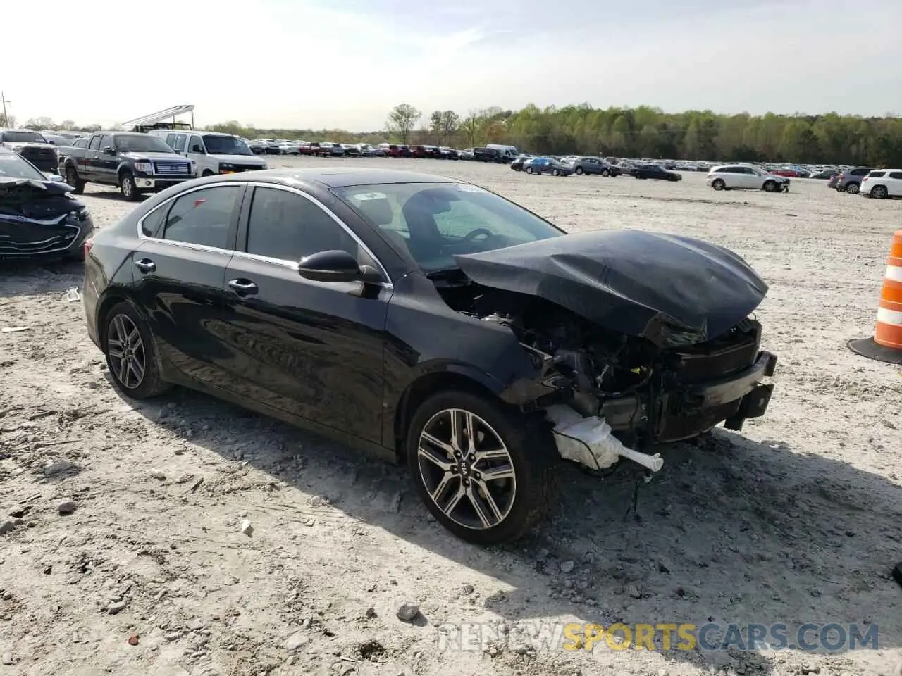 4 Photograph of a damaged car 3KPF54AD5ME287580 KIA FORTE 2021