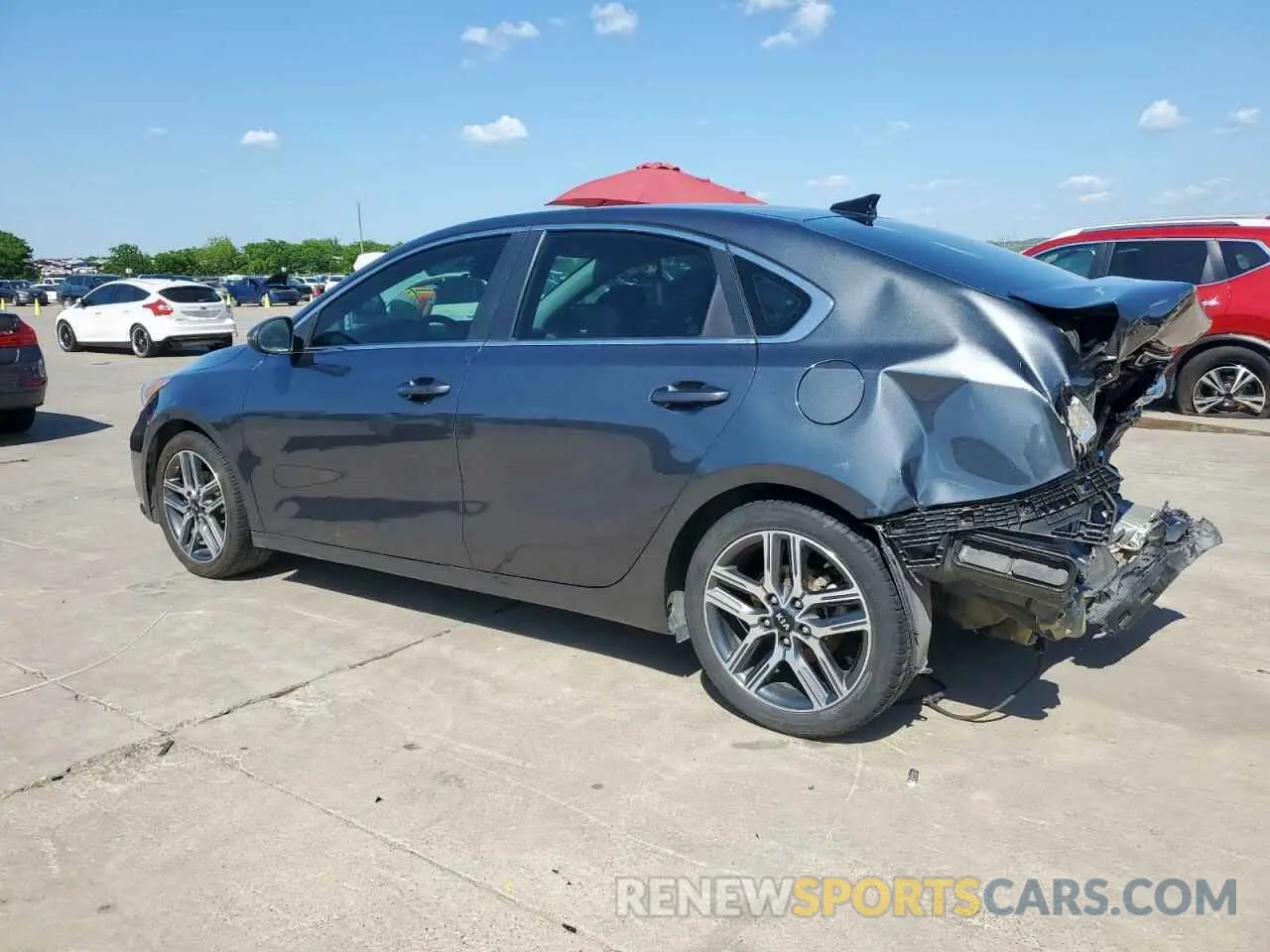 2 Фотография поврежденного автомобиля 3KPF54ADXME348518 KIA FORTE 2021